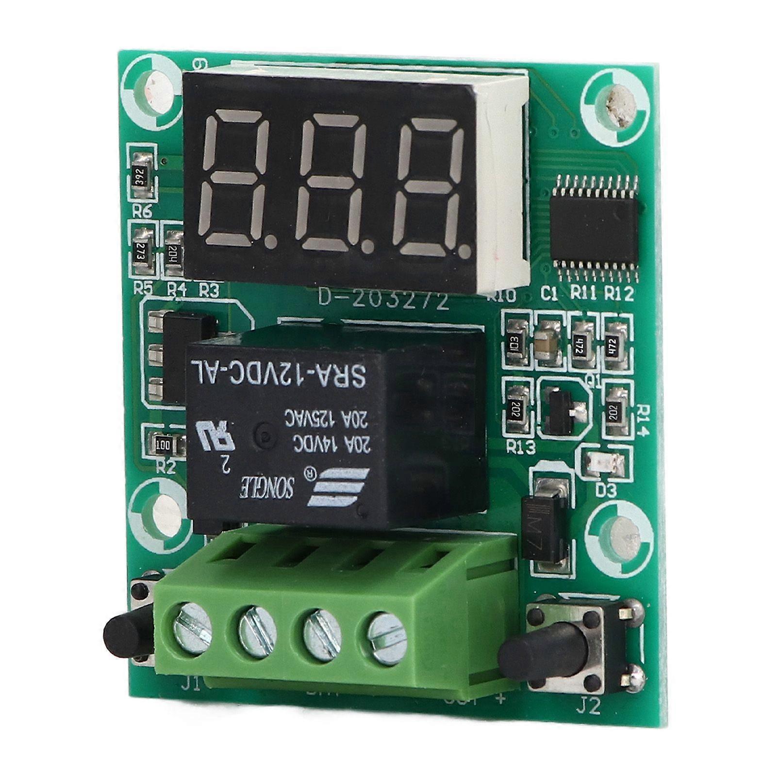 Digital Low Voltage Protector Module LED Display Automatic Undervoltage Protection Board 12V 20A