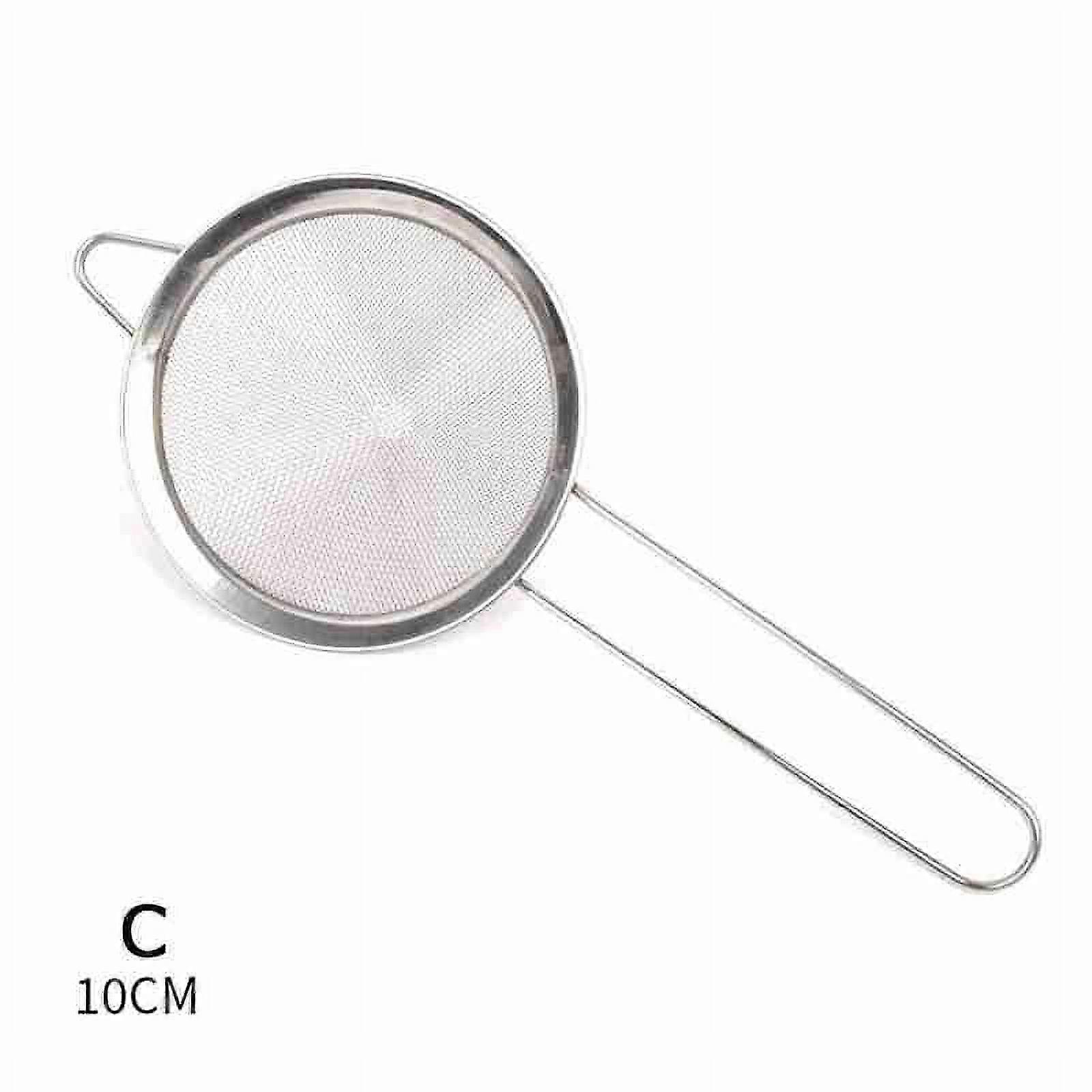 Strainer Quality Stainless Steel mesh colander set food tea Small Filter Sieve V6O1