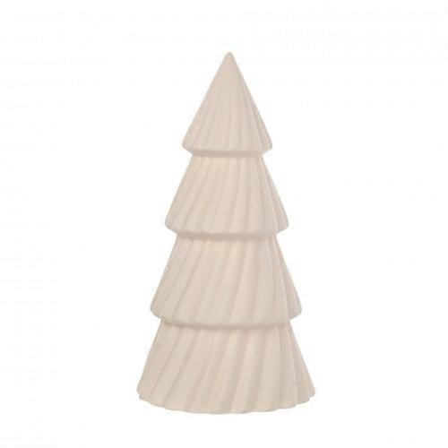 Ceramic LED Light Up Christmas Tree 19cm