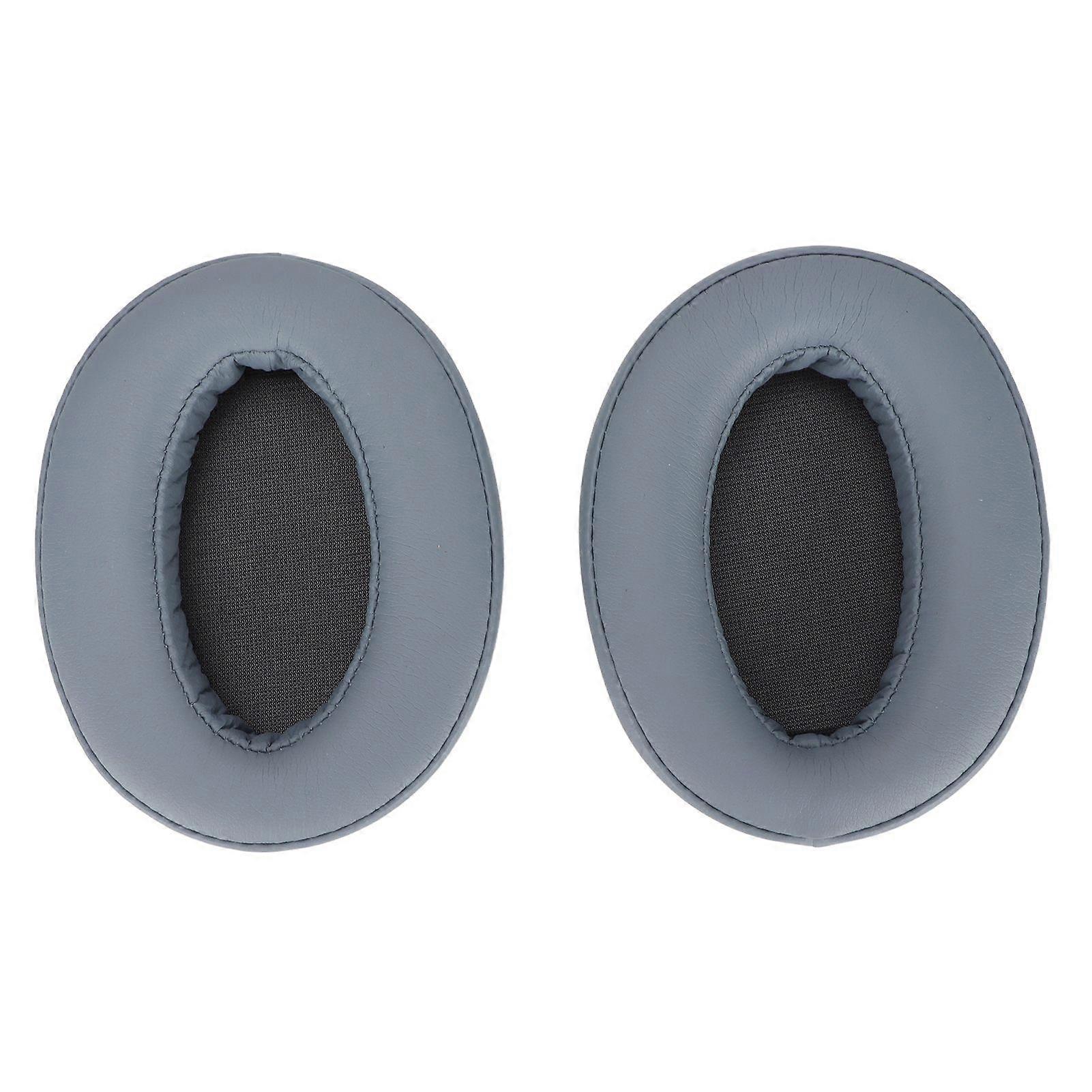 Ear Pads Soft Protein Leather Replacement Memory Foam Ear Cushions Cover for WHH910N Headsets(Blue )