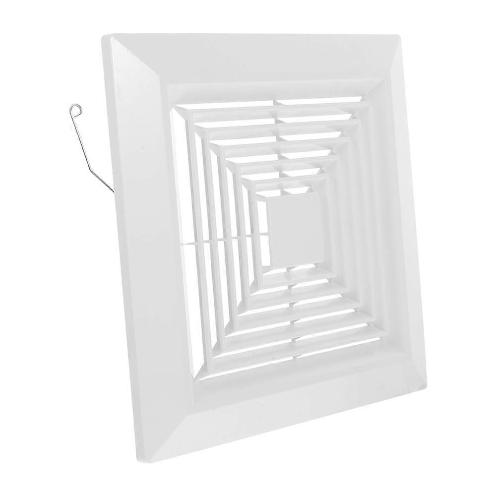 Square Vent Bathroom Cover Plastic Vent Cover for 5Pcs Bathroom Use
