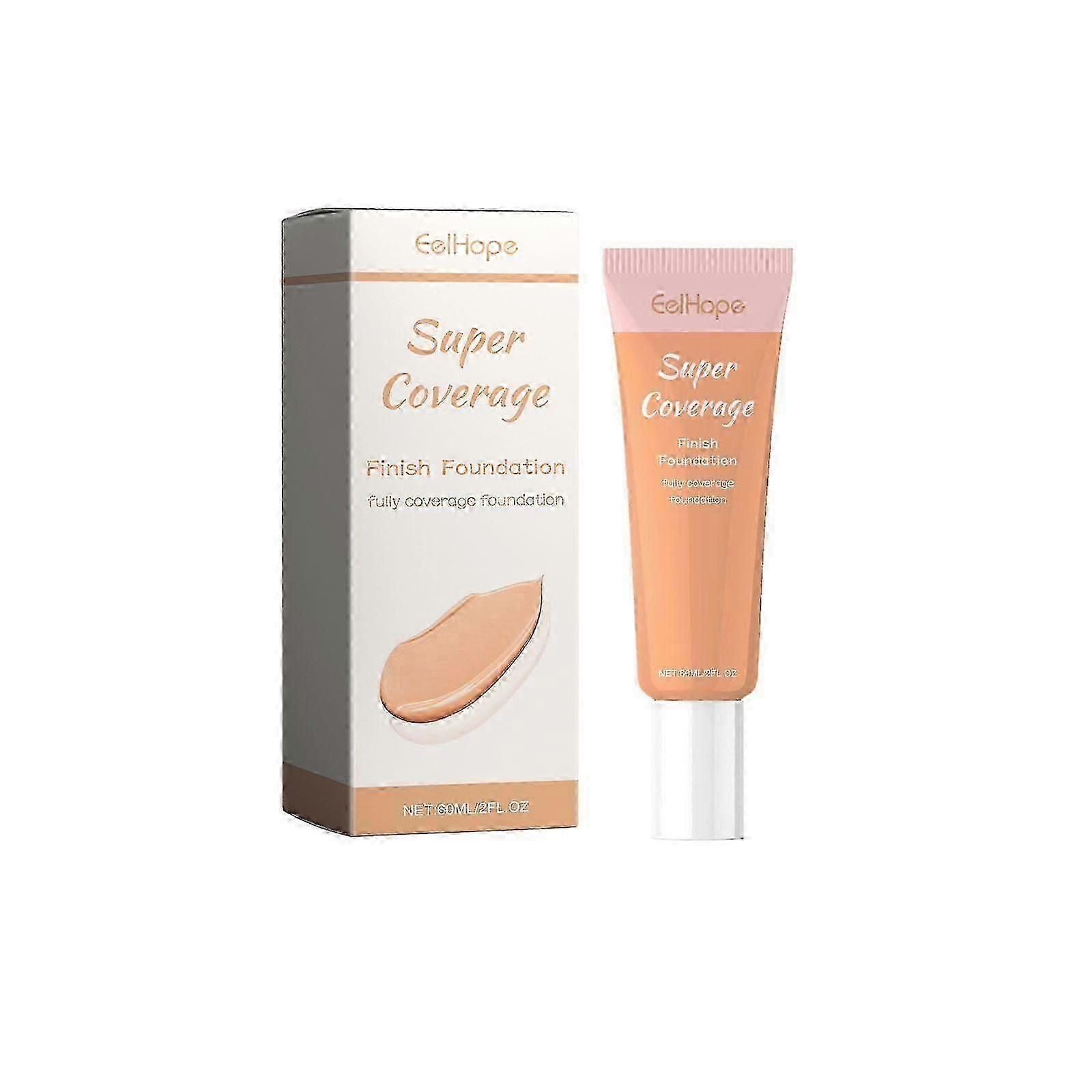 Super Coverage Foundation - Natural Moisturizing, Waterproof, Sweat-Resistant, Flawless Skin Concealer