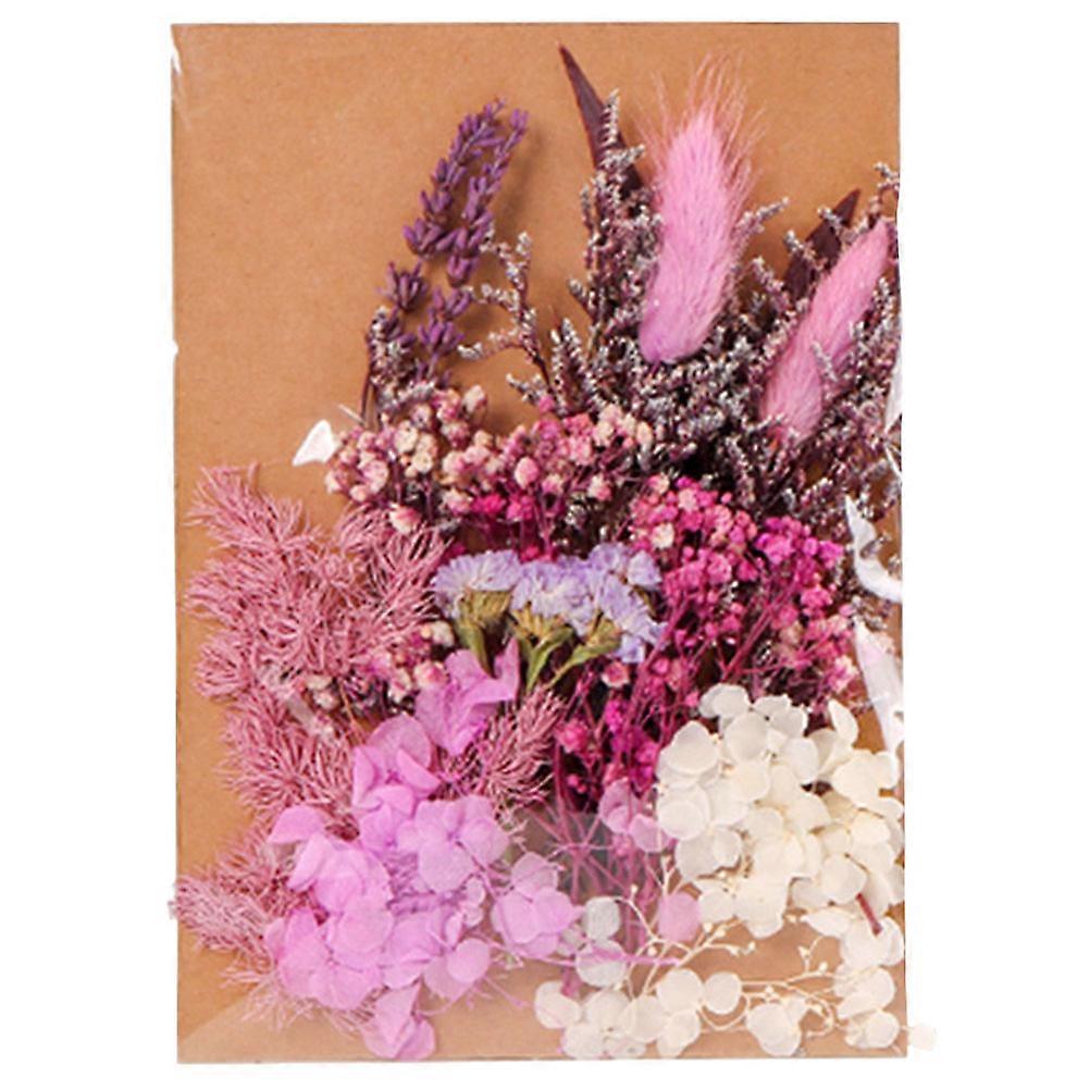 Assorted Color Dried Flowers 4Pcs Ideal For DIY Handmade Craft Projects Decoration Jewelry Design