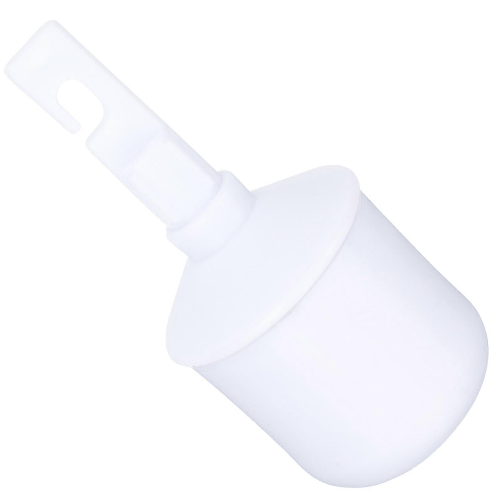 Replacement Cane Tip Rubber Crutch Pad for Blind Canes 5Pcs White