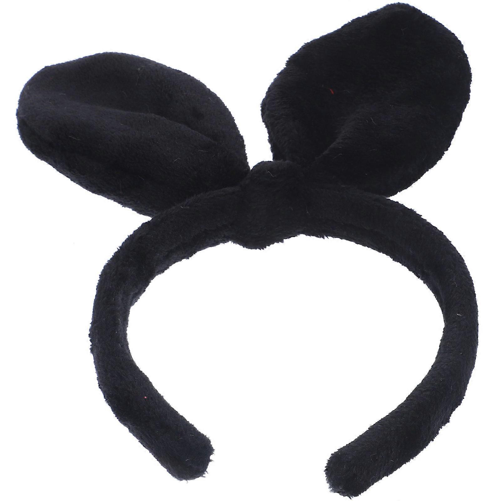 Bunny Ears Headband Plush Rabbit Ear Headband for Decor