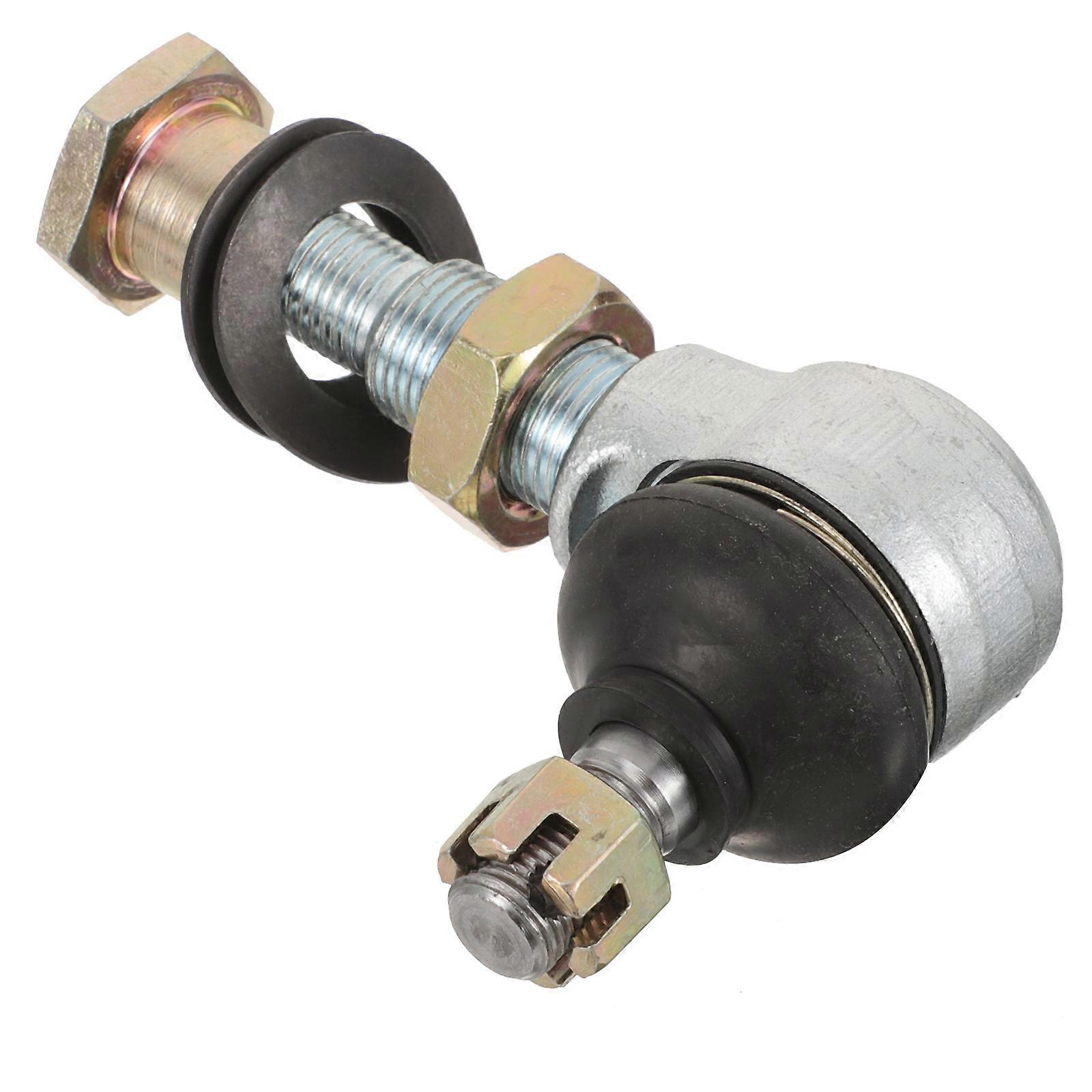 Link Rod Joint Ball End For Vehicle Maintenance And Driving 11X7CM Silver Steering Flexibility 2 Sets