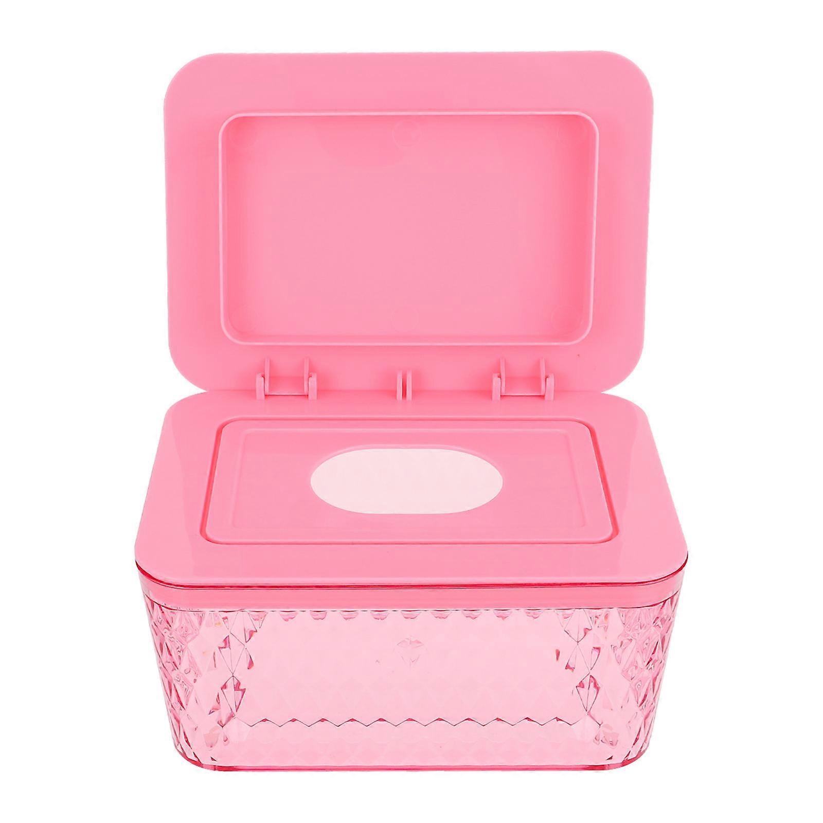 Car Tissues Holder Impact Resistant Wet Tissue Storage Case General Users Convenient Storage 1Set