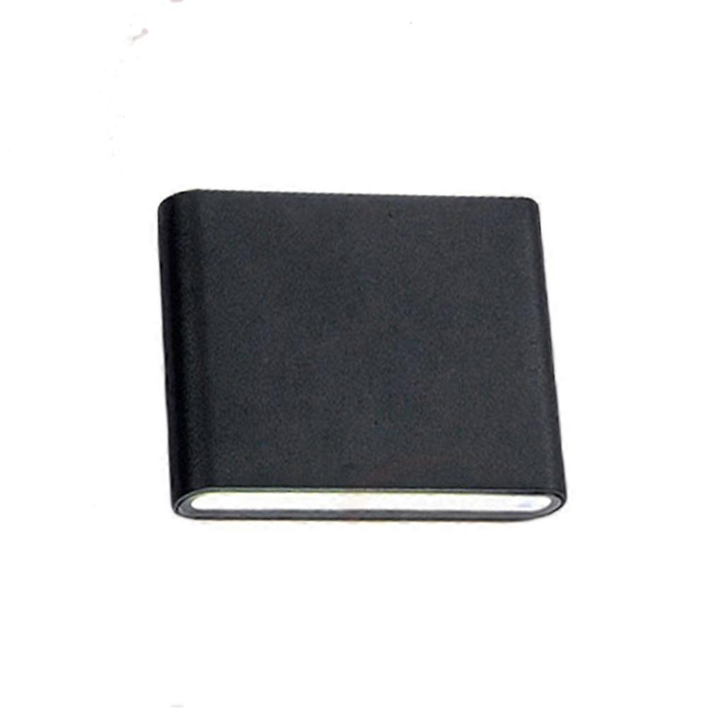 Indoor LED Wall Lamp 7W Black for Lighting Use 3Pcs Modern Style
