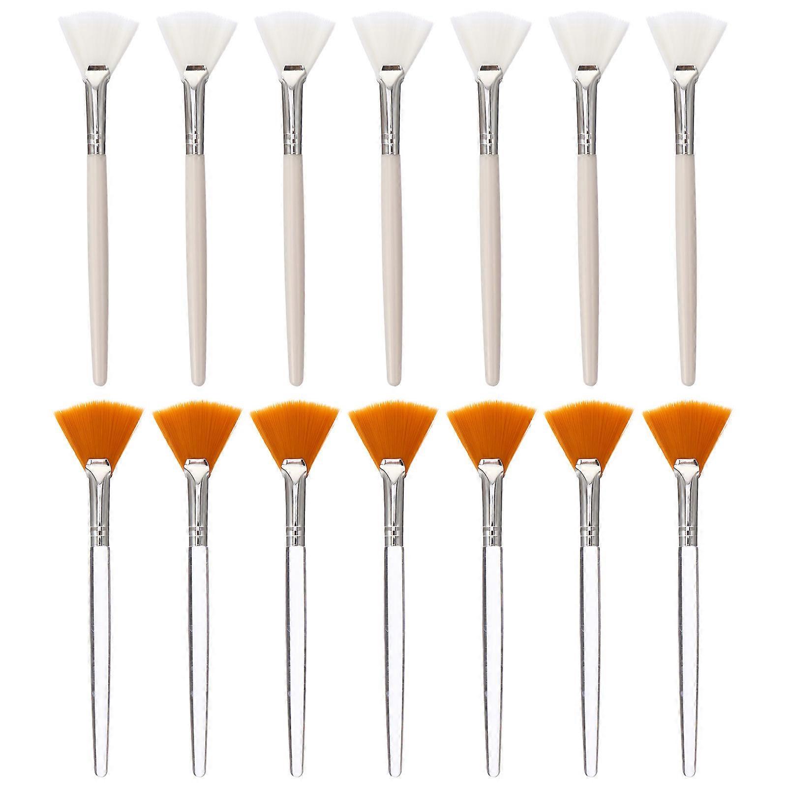 Cosmetics Brush Fan Shaped Foundation Tool Brushes for Makeup 42Pcs