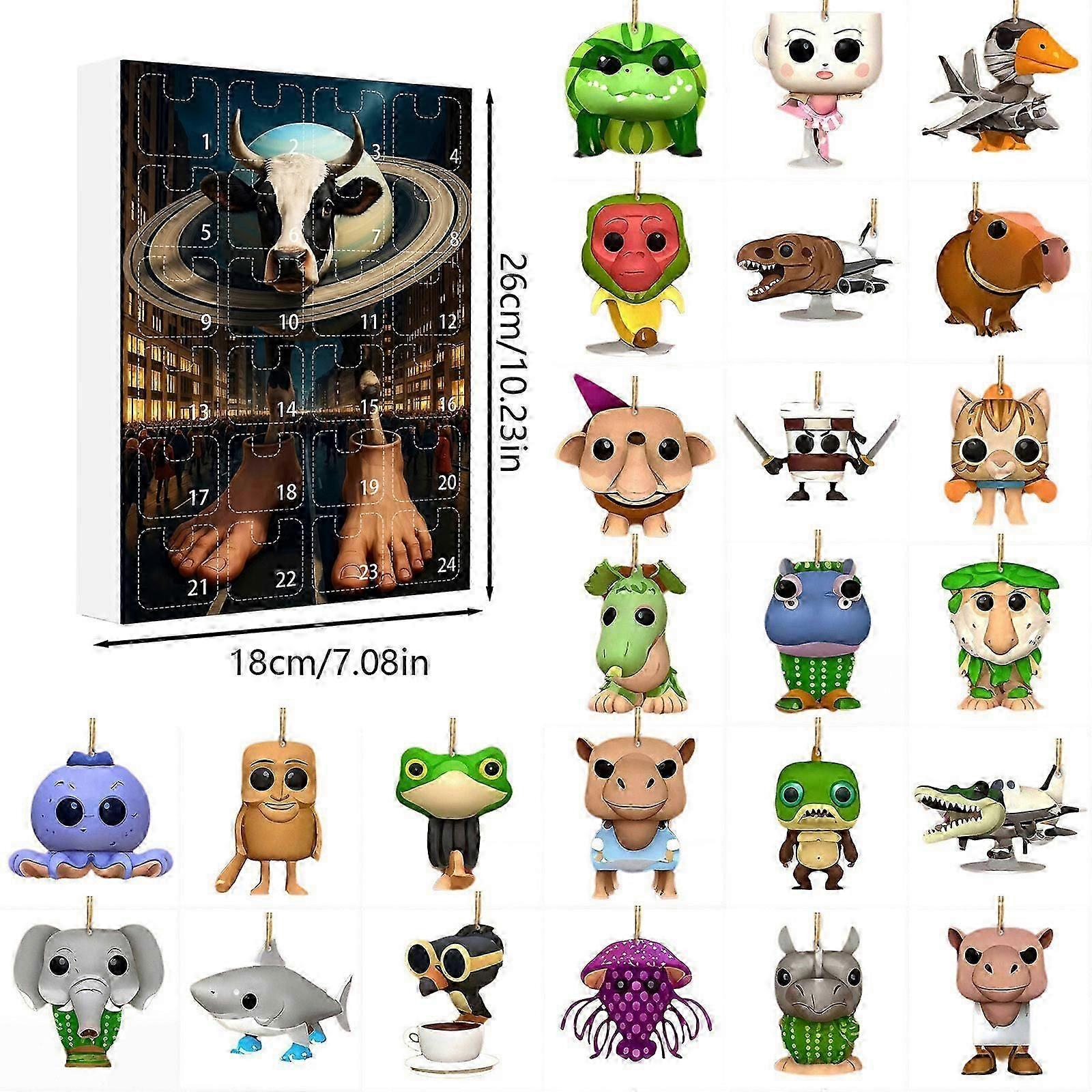 Tung Tung Tung Sahur Shanhaijing blind box strange small animal 2D acrylic flat pendant