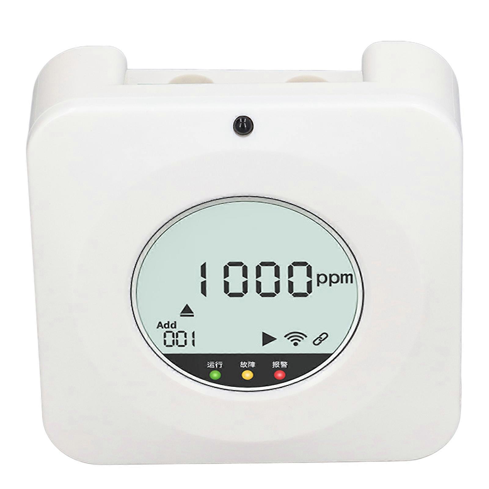 High Accuracy Wall Mounted Gas Detector with Remote Control, 11x11x4.5cm