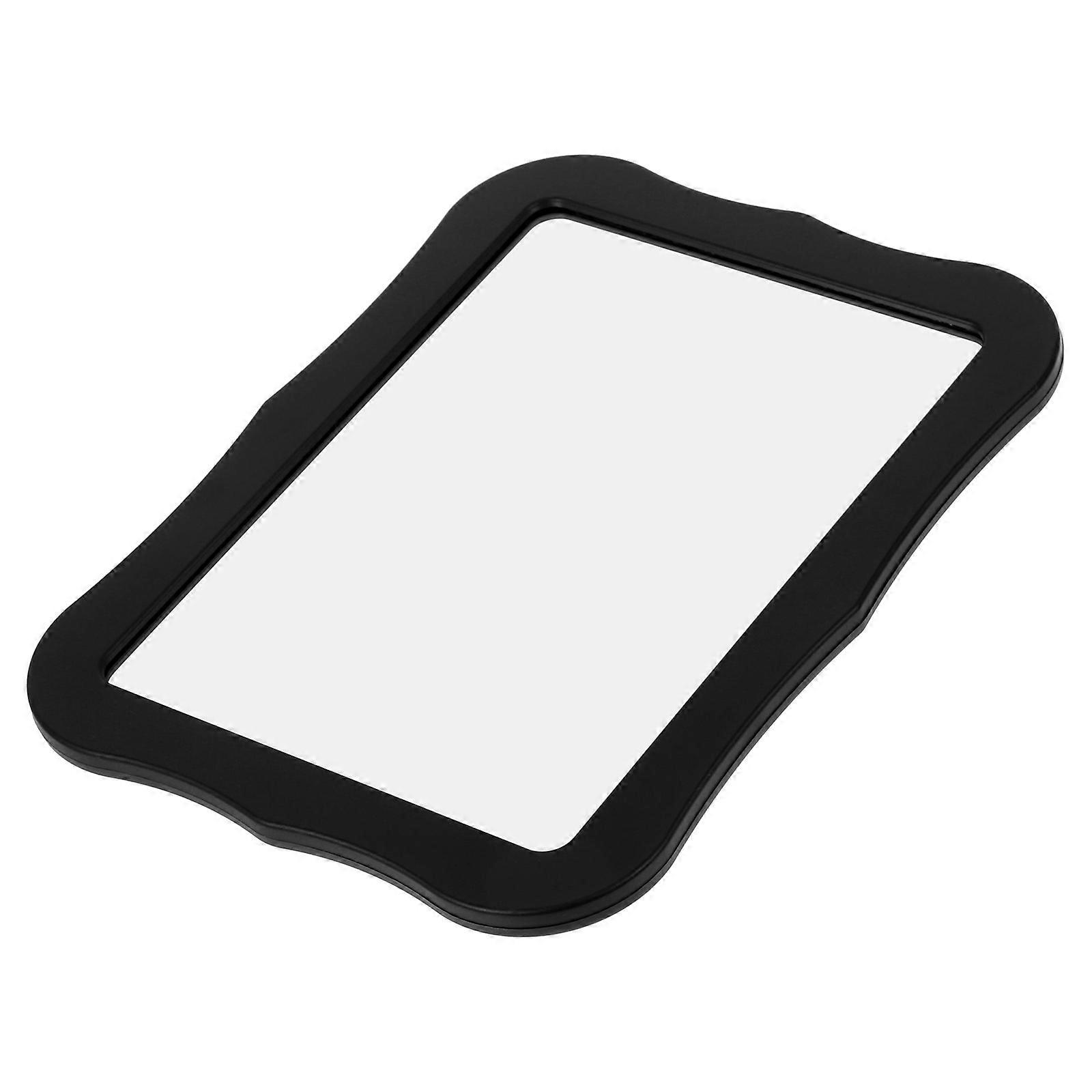 Magnetic Mirror for Office Locker Use Black Cabinet Accessory