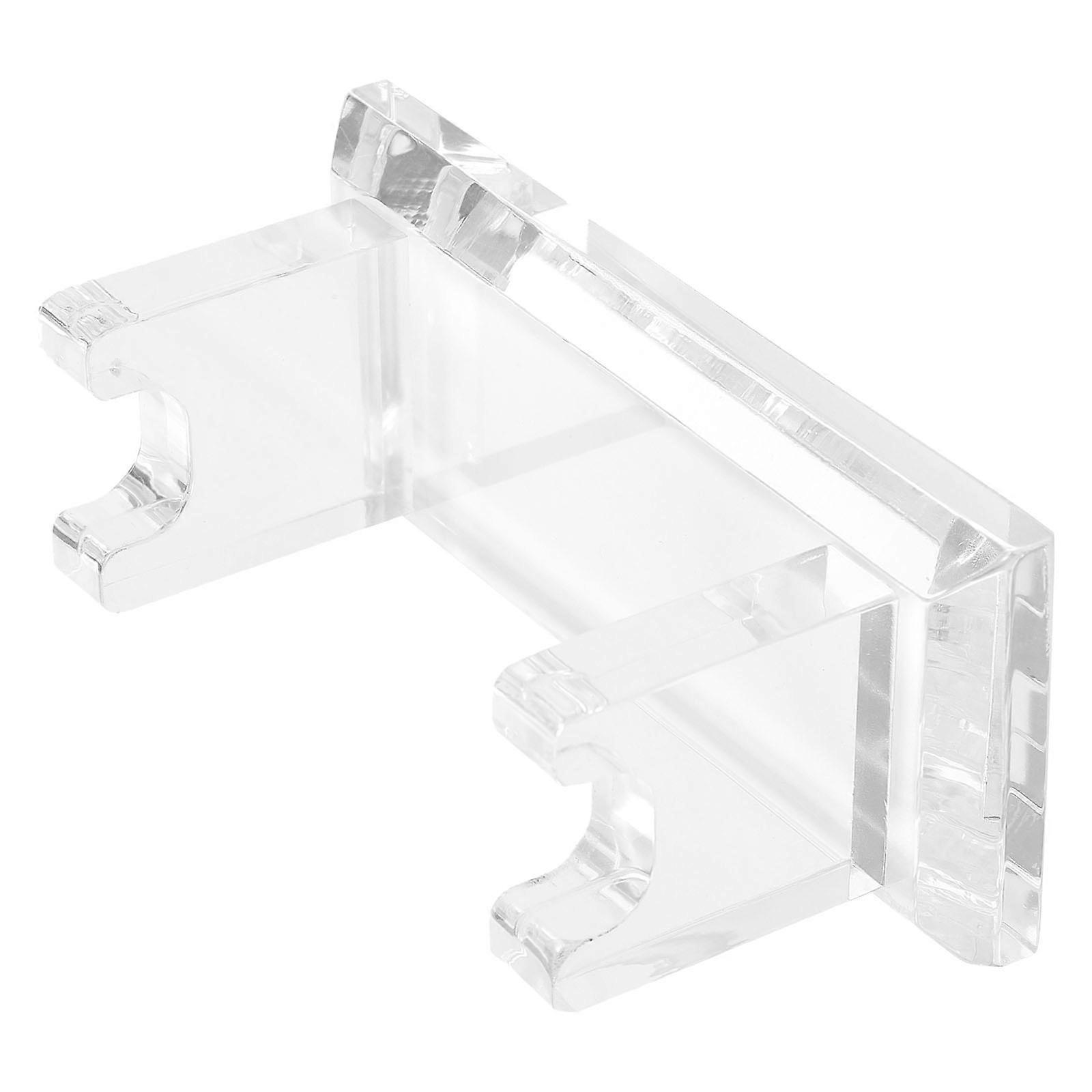 Rectangular Pen Organization Display Stand for Cosmetics Brushes Eyebrow Pens Acrylic 1Pack