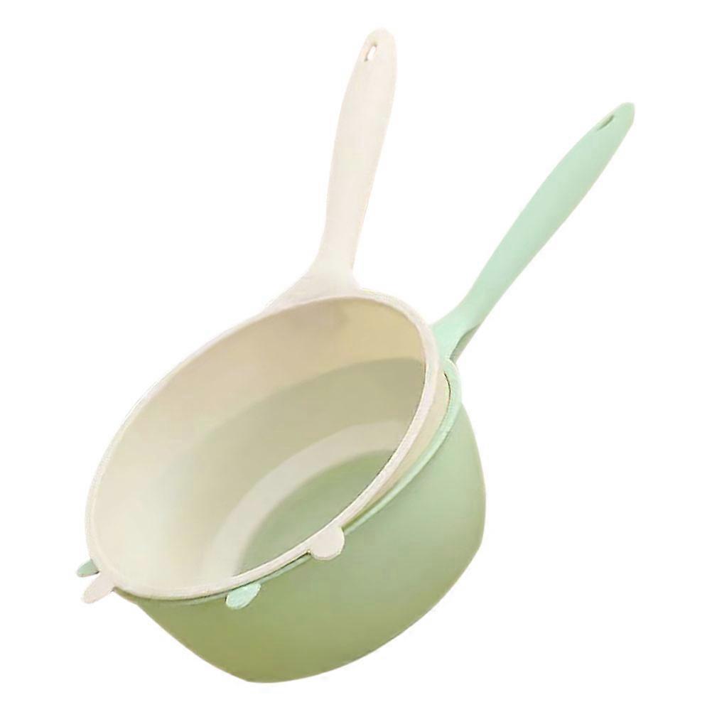 Plastic Rice Washing Strainer Basket for Efficient Filtering 6Pcs Kitchen