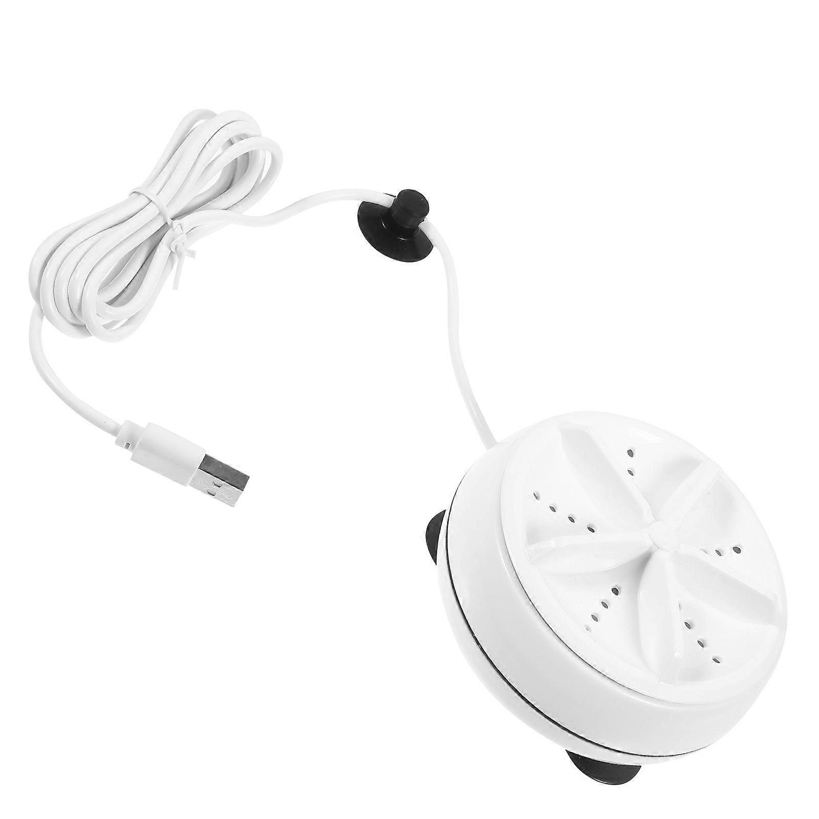 Portable Washer 2Pcs Compact Design For Clothes Socks Ideal For Travel USB Powered Efficient Cleaning