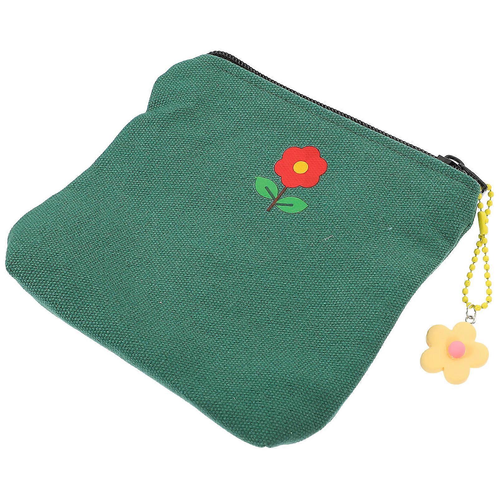 Sanitary Towel Bag Canvas Storage Bag for Practical Use 1Pcs