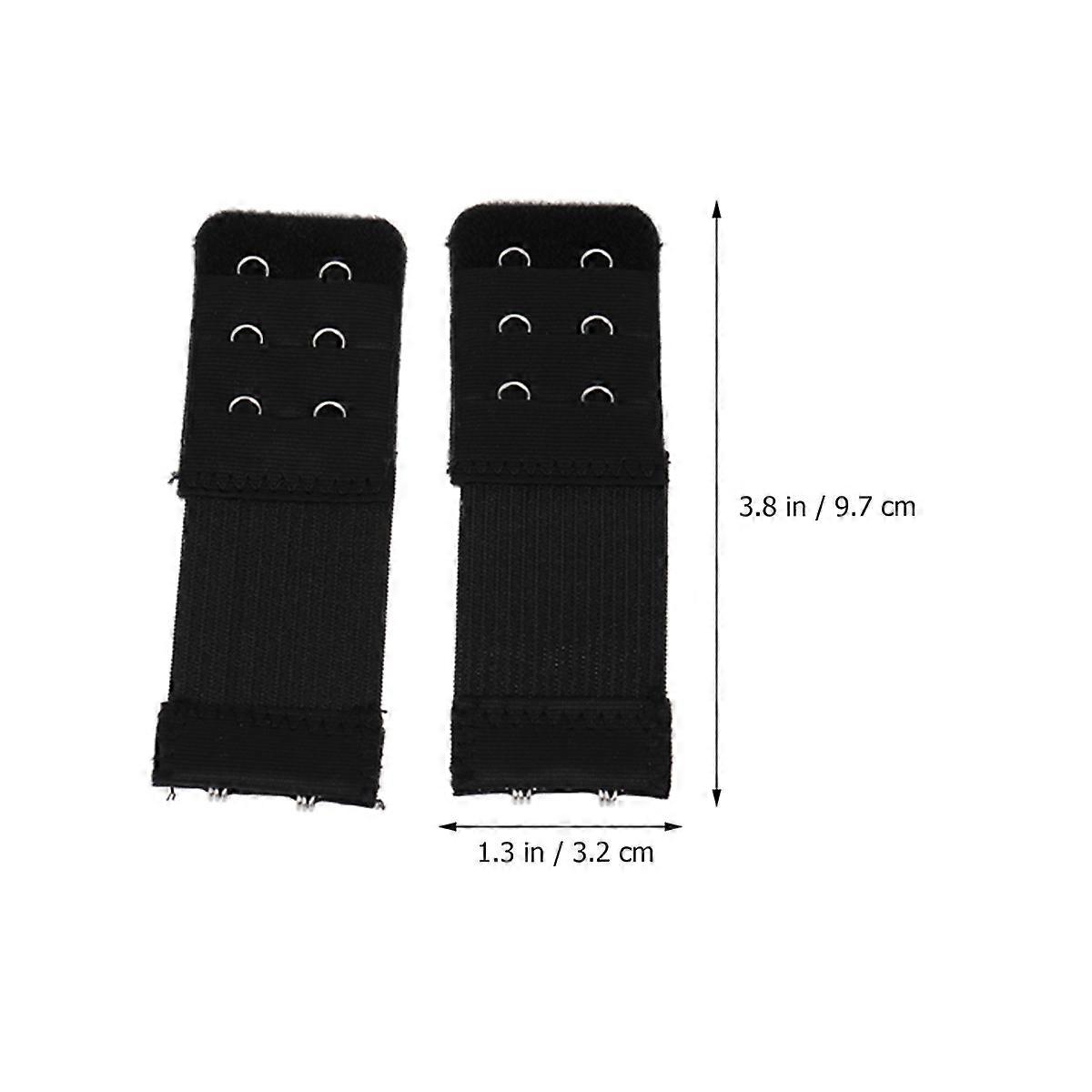 6Pcs Bra Extension Buckle For Women Adjustable Elastic Strap Suitable For Bra Shrinkage