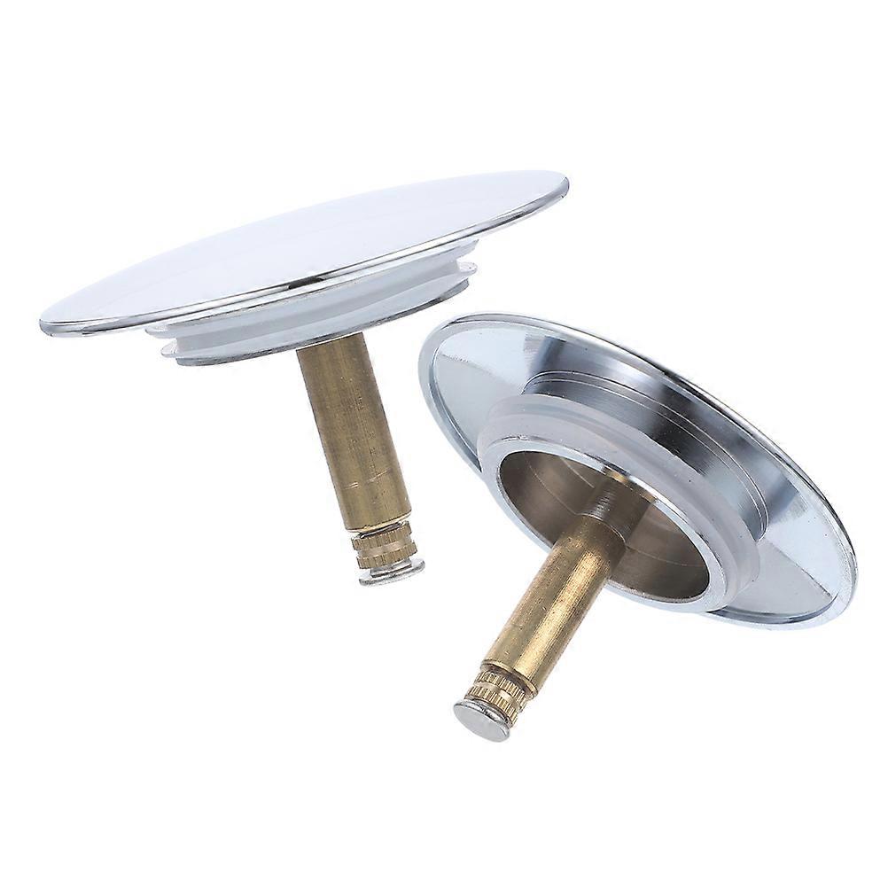 Clog Prevention Kitchen Sink Drain Plug Cover For Washbasin Versatile Design 4Pcs Copper Material