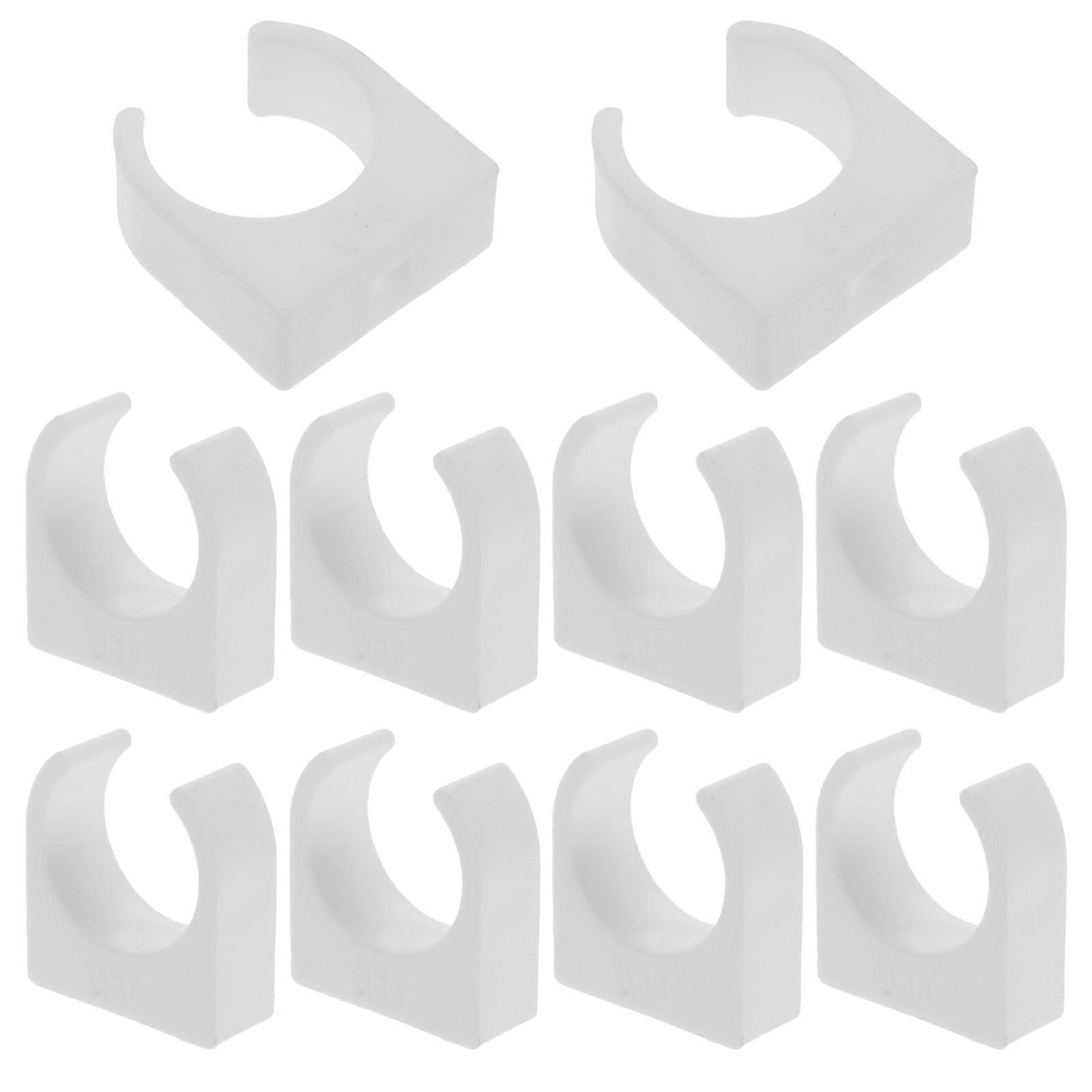 30 Pcs Adjustable Clamps Motor Base Holder White Plastic Bracket Designed For Suitable For Motor 370 280 260 Applications