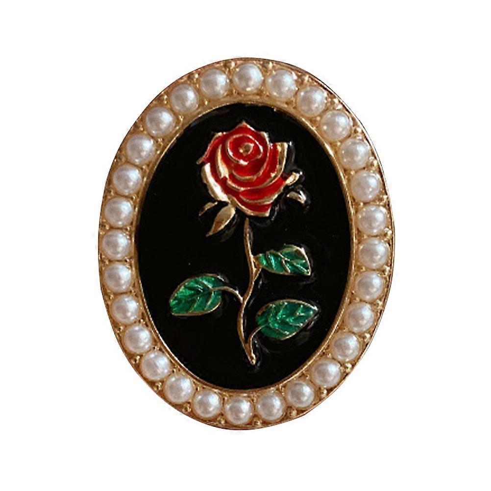 Brooch Rose Pattern Brooch for Decoration 3Pcs Decorative Clothes Accessories