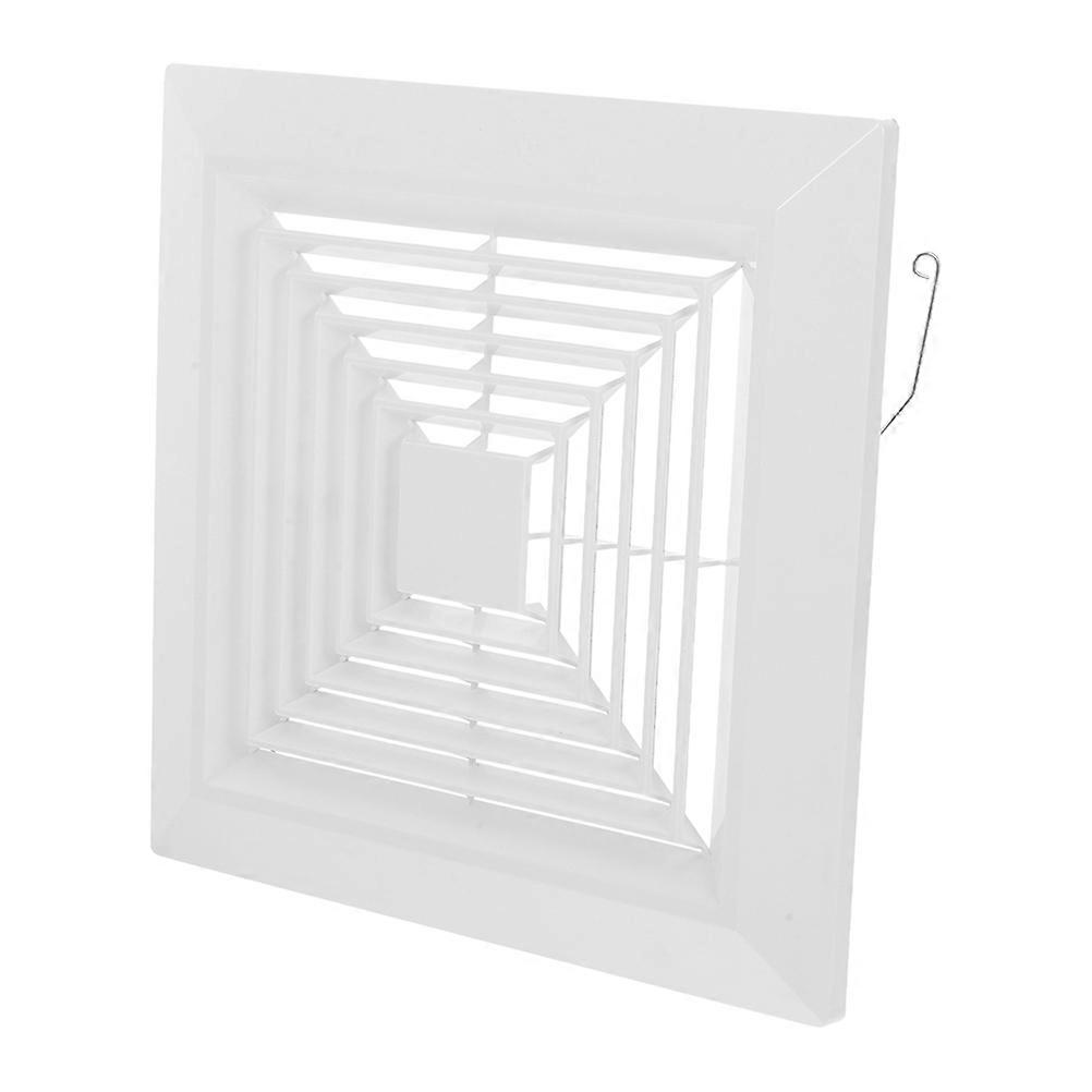 Bathroom Ventilation Cover Square Exhaust Fan Cover 3Pcs with Spring Panel