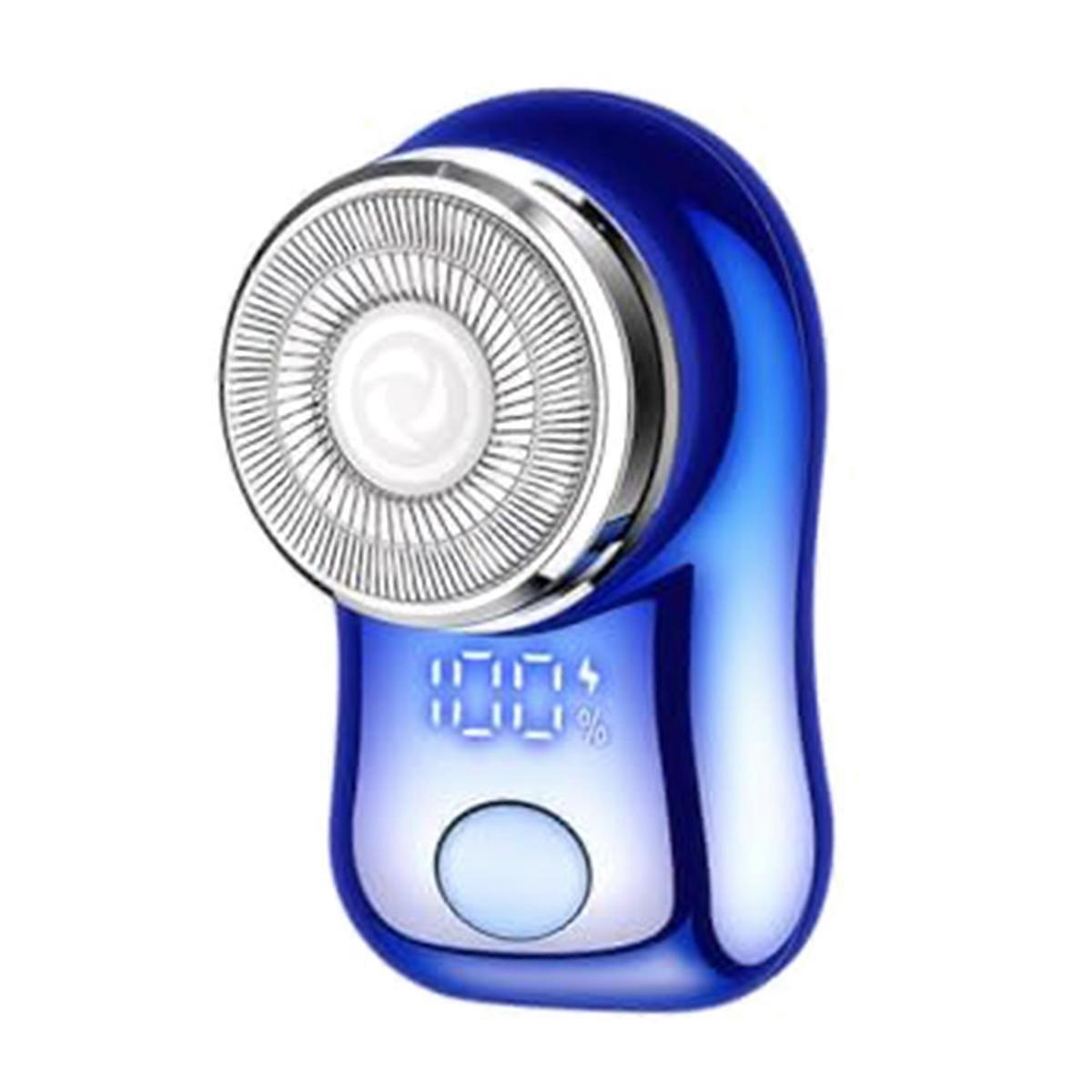 Man Electric Beard Shaver with Digital Displa A