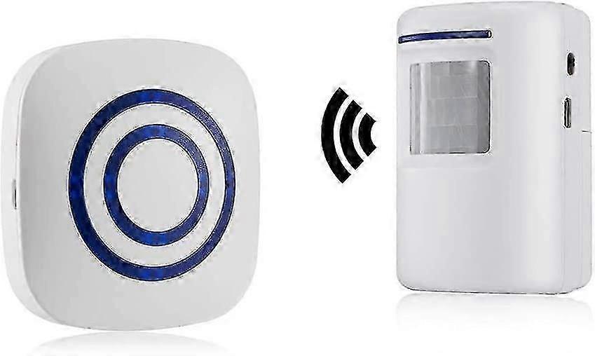 Passage Alarm, Shop Bell, Wireless Alarm System With Motion Detector