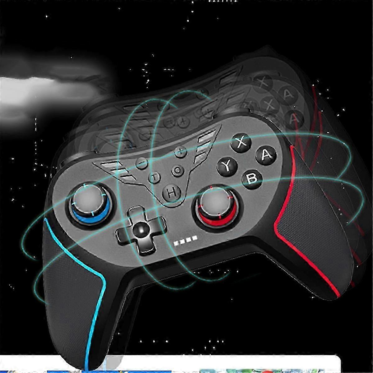 For Switch Wireless Bluetooth Gamepad Hall Rocker Macro Programming Somatic Computer Game T43 Joystick
