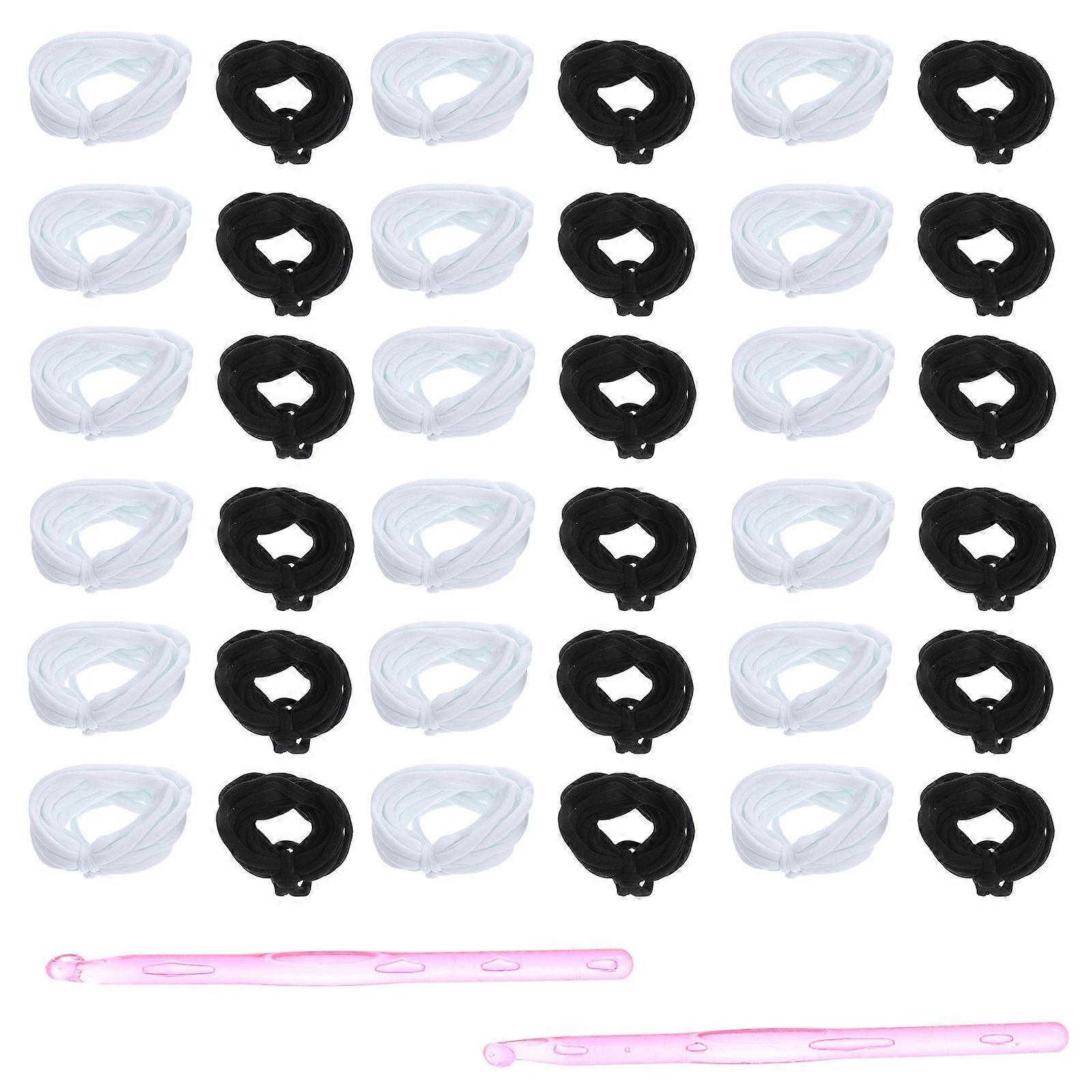 Children's DIY Braided Elastic Rope for DIY Crafts 1Set Assorted Color Braided Wire