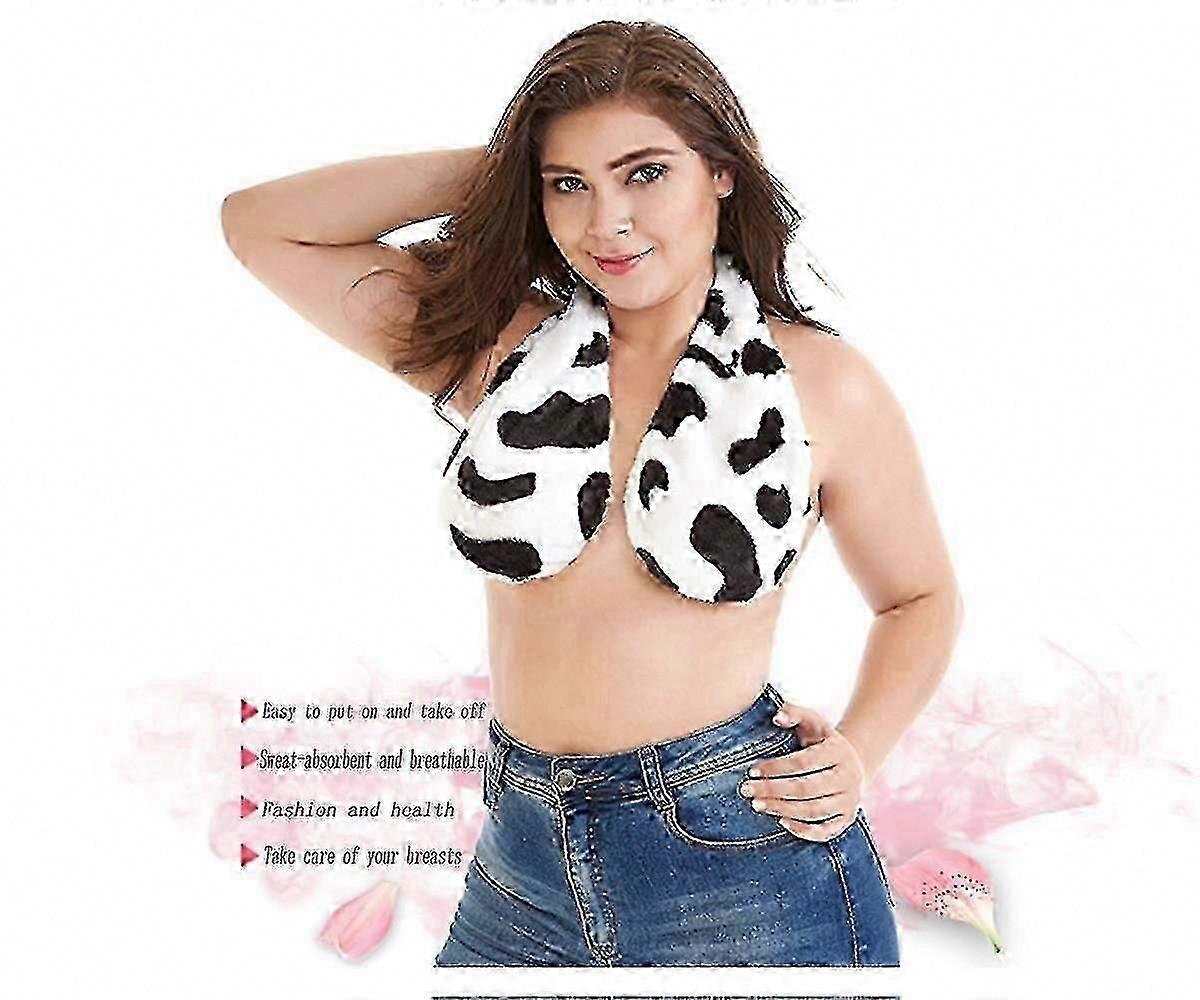 Sutiã tubinho confortável sem alças com design de toalha pendurada no pescoço