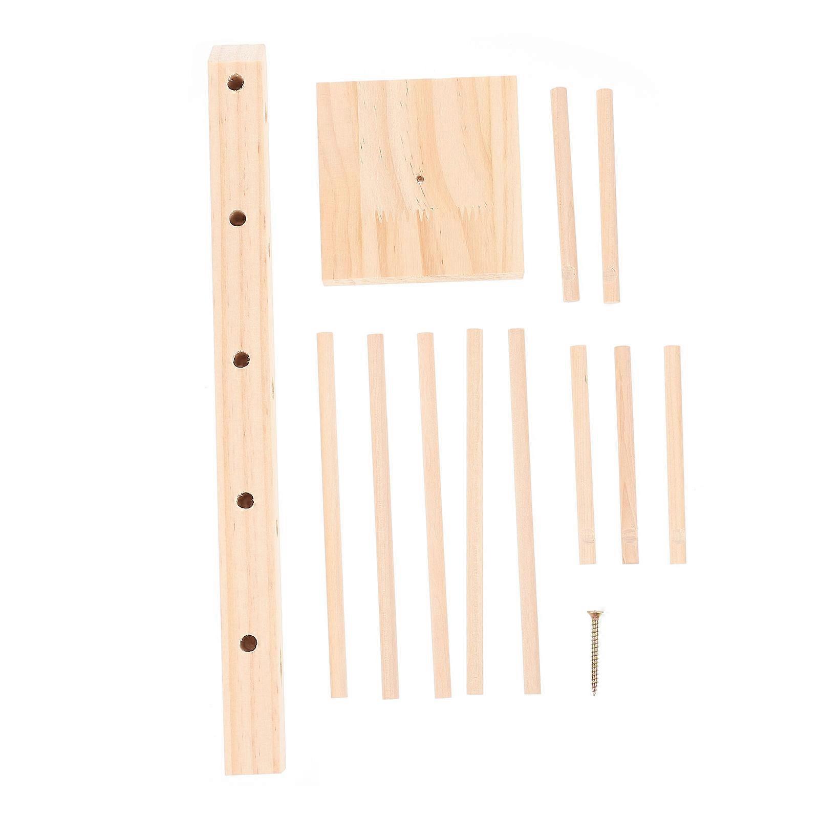 Wooden Sunglasses Display Rack Practical Glasses Holder 2Pcs Set