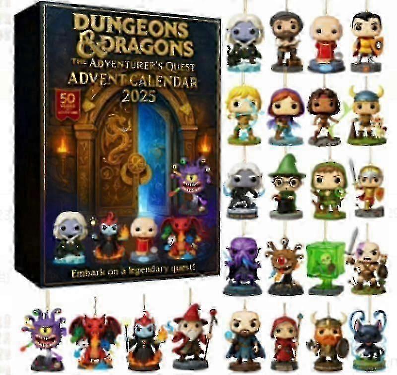 Dungeons Dragons Advent Calendar Blind Box Δώρο Χριστουγέννων