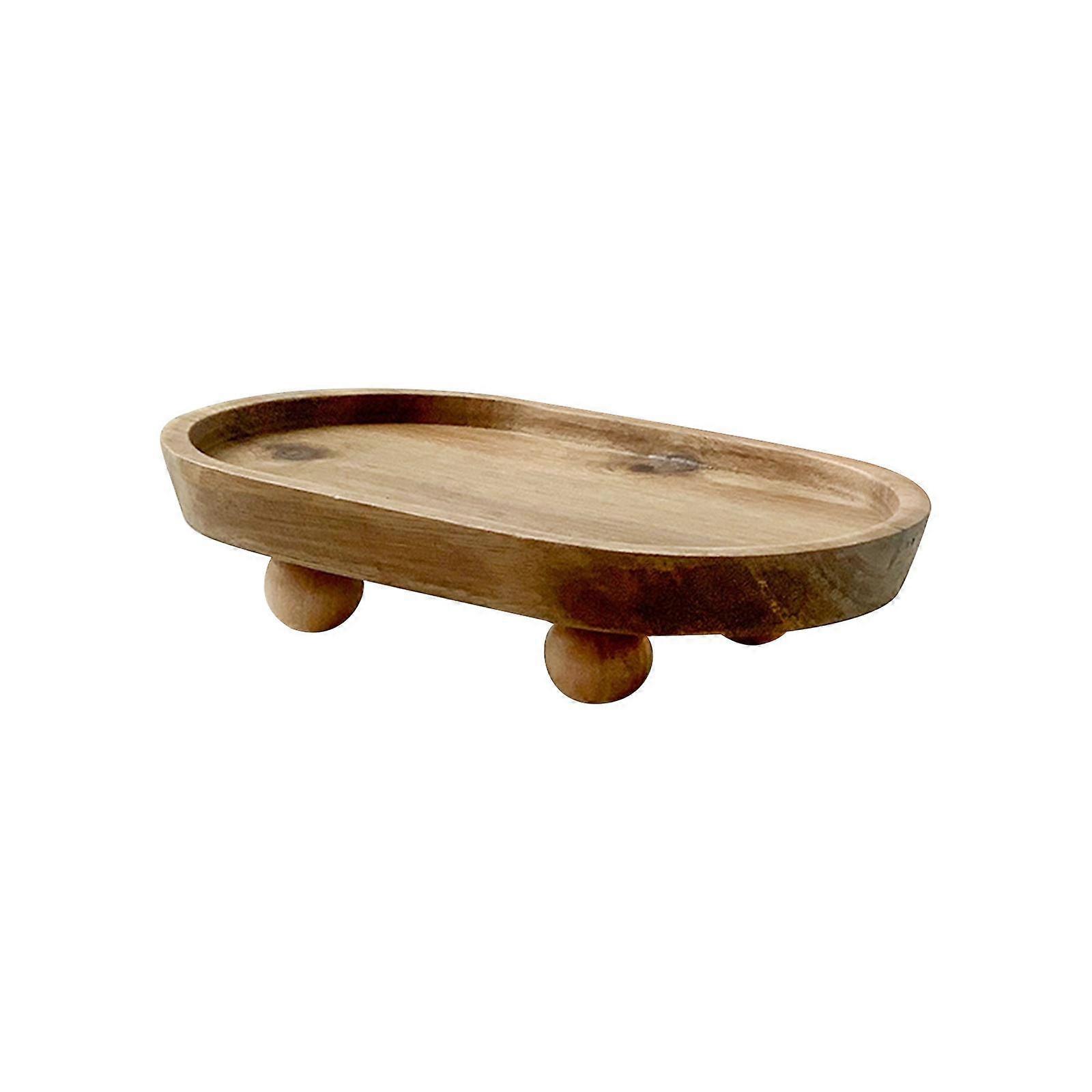 Small Wooden Riser Display Riser for Counter Table Tabletop Centerpieces