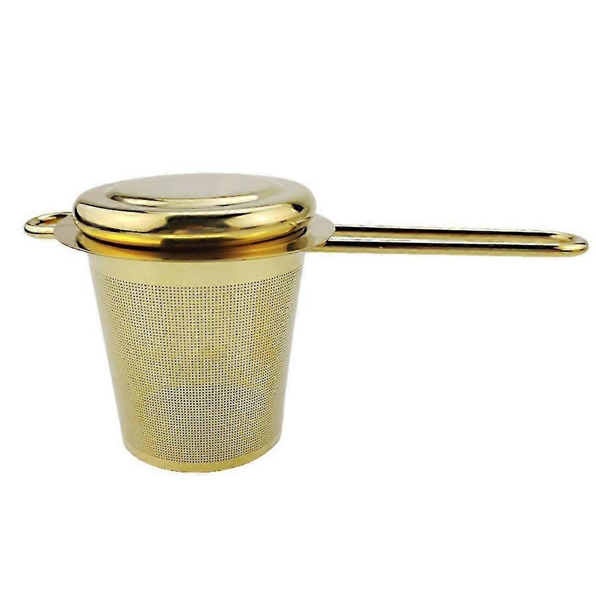 Tea Leaf Tea Strainer Golden Barrel Tea Strainer Kung Tea Set