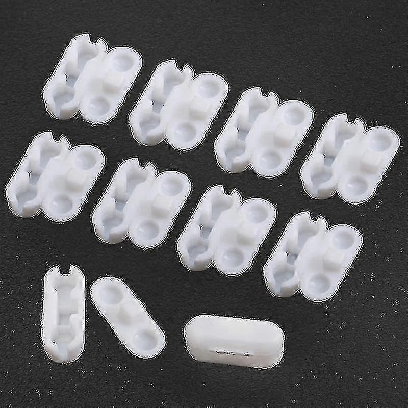 10-Pack Plastic Curtain Cord Connectors for Vertical Blinds