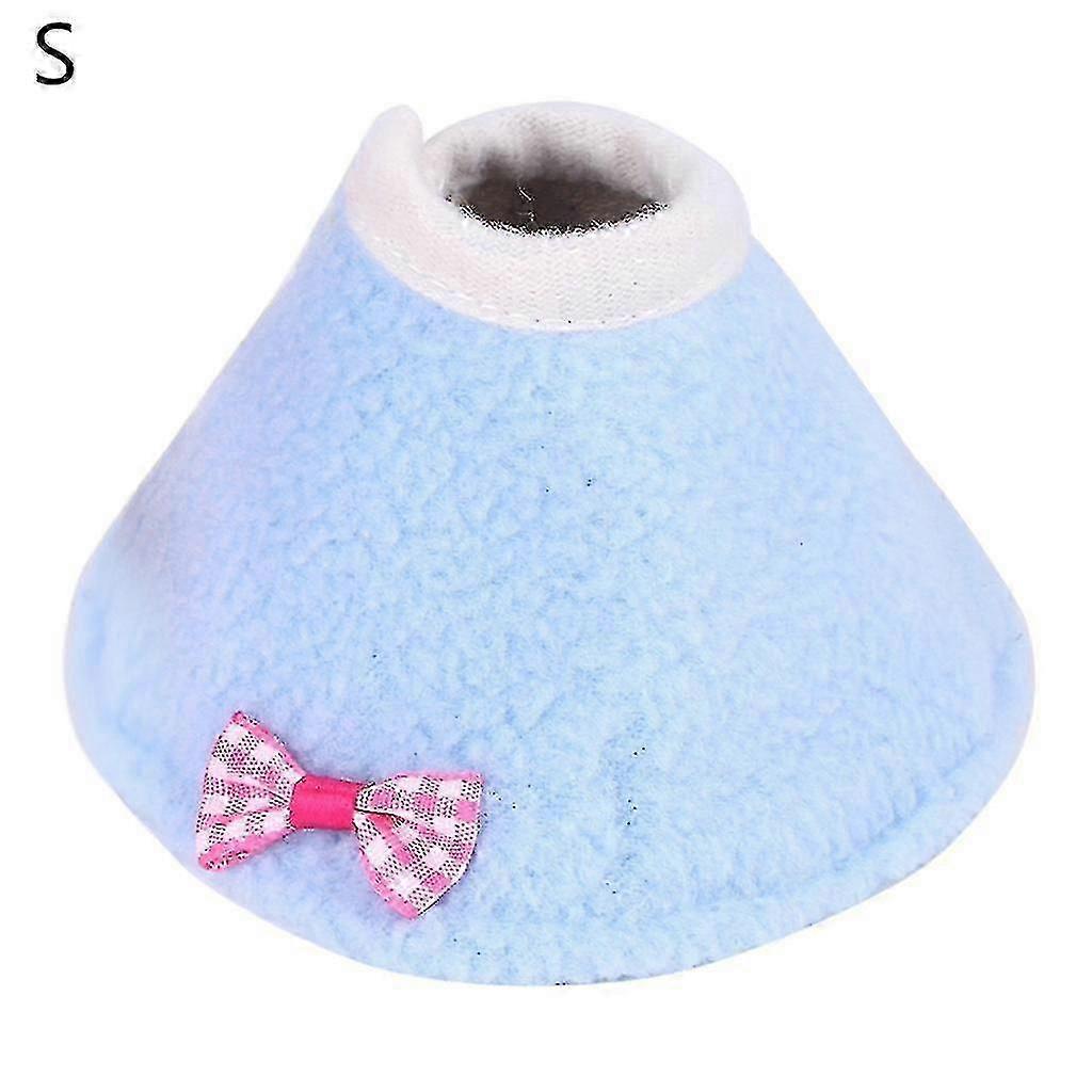 Parrot Elizabethan Collar For Feather Plucking Plush Cone For Small Birds