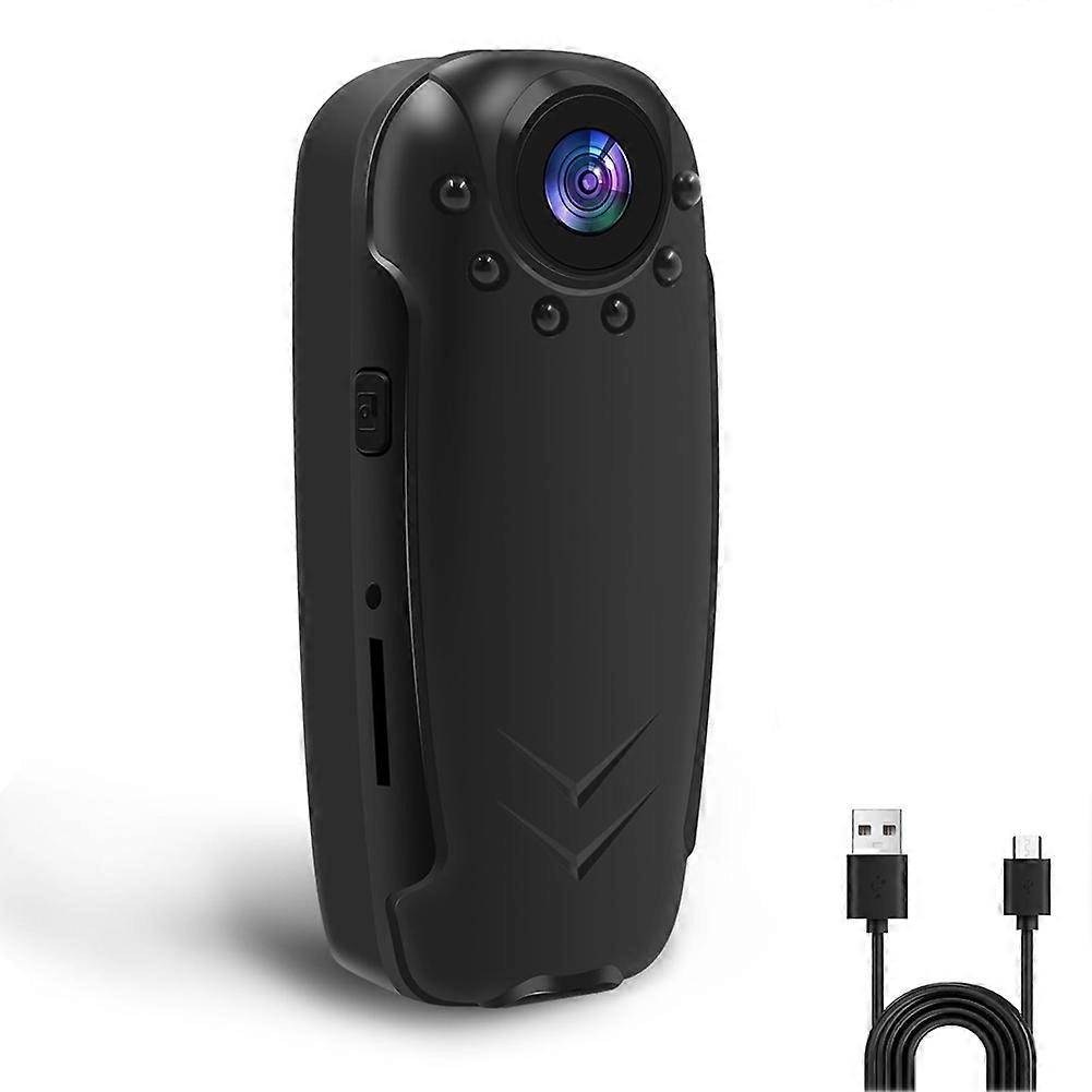 Mini Body Camera, 1080P HD Portable Video Recorder with Night Vision,