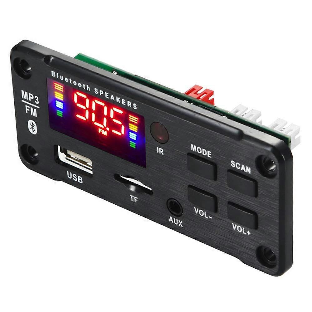 Amplifier 25Wx2 12V MP3 Decoder Board Audio Module Bluetooth 5.0 Wireless Car MP3 Player