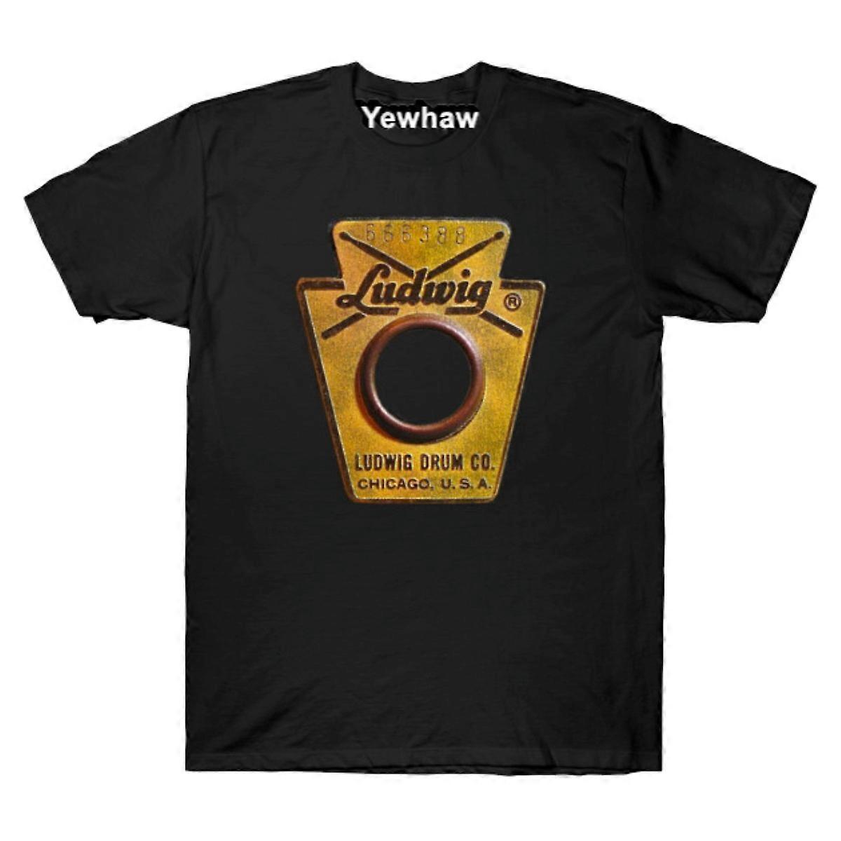 Camiseta Ludwig Badge Weared Drum Set Tee