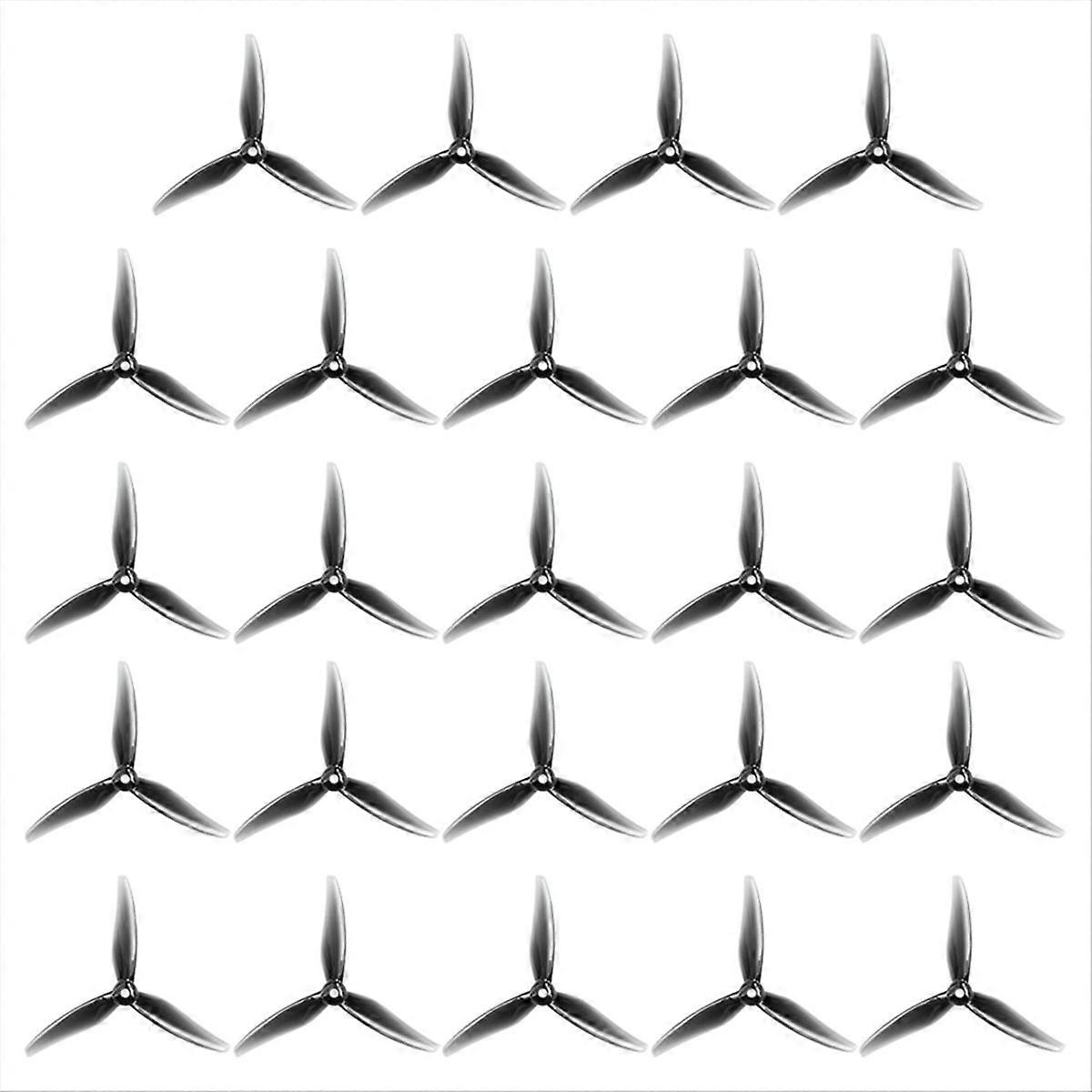 24個 51466 V2 FPVプロペラ 5インチ 3ブレードプロペラ グレー