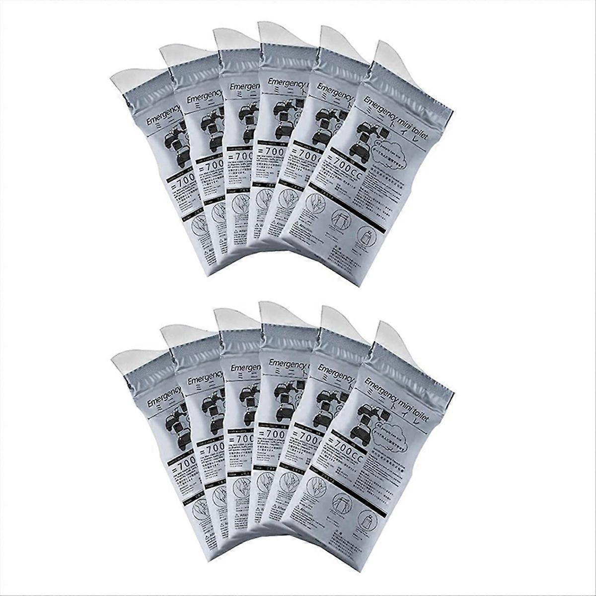 Disposable Emergency Urinal Bag,12Pack Portable Camping Pee Bags