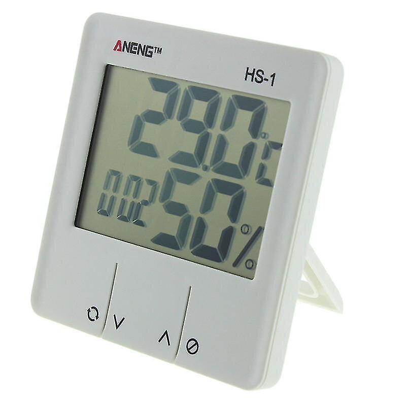 Cooking Thermometers Hs-1 Digital Lcd Weather Station Thermometer Hygrometer Electronic Temperature Humidity Meter Alarm