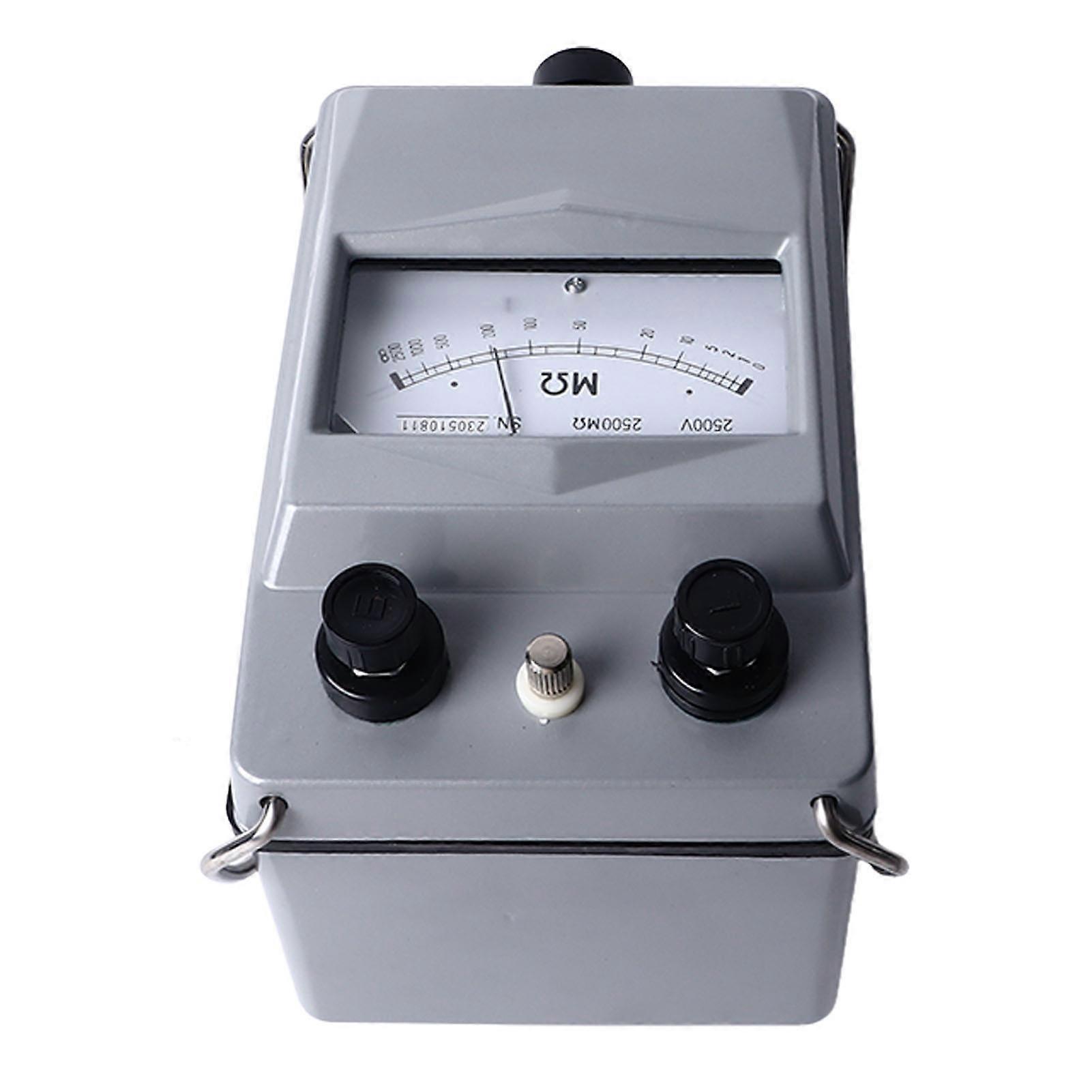 Megohmmeter Insulation Tester Aluminum Case Electronic Insulation Resistance Tester 2500V 