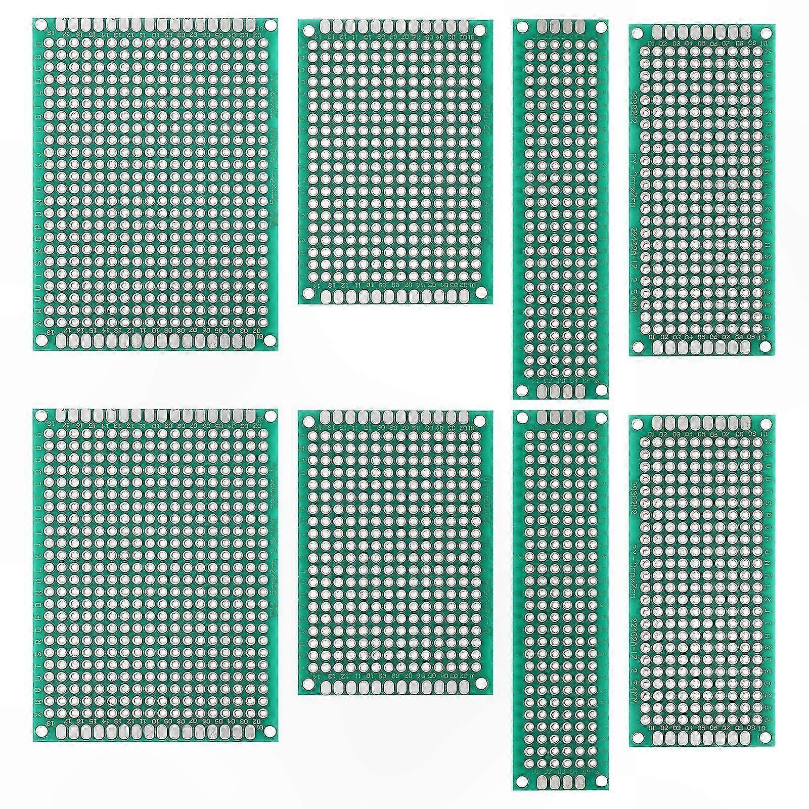 Universal Breadboard for Circuit Projects, 1 Set Durable Green PCB Board for Electrical Use
