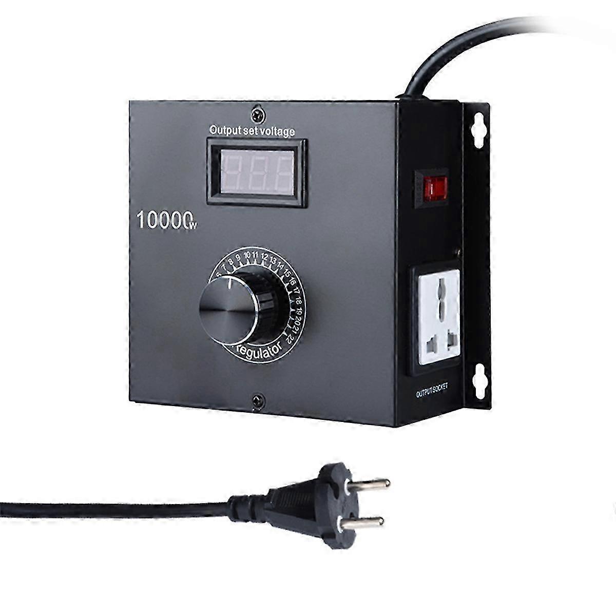 10000w Scr Ac Variable Speed Controller, Fan And Motor Speed Control 120v-220v Ac, 22a, Ideal For El miao3