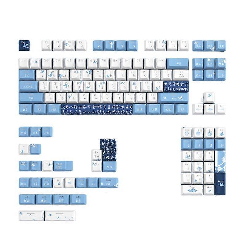 108Keys/135Keys DyeSub Backlit Keycaps For Mechanical game Keyboard Keycap