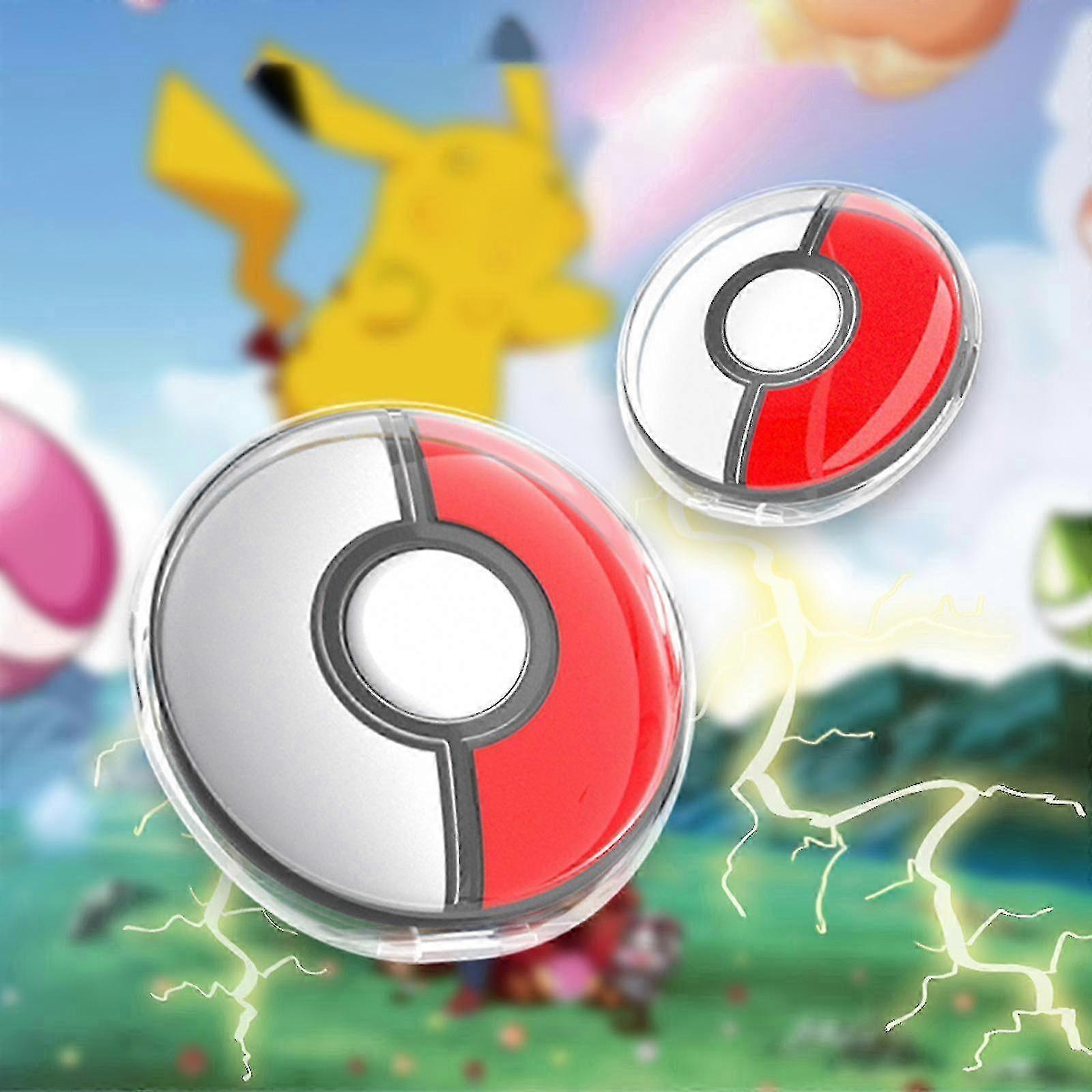 Crystal Shell Case For Pokmon Go Plus +, Pc Hard Transparent Case Cover With Back Clip Protective Slim Case For Go Plus +