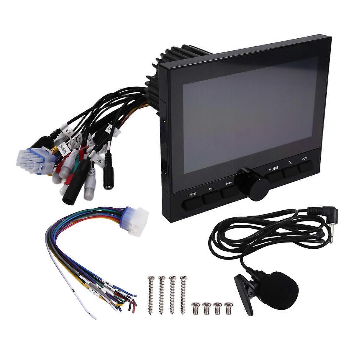 7 Zoll Bluetooth Wasserdichtes Motorrad Audio Boot Multimedia Player Automatisches Audiosystem FM AM Empfänger für SPA UTV ATV