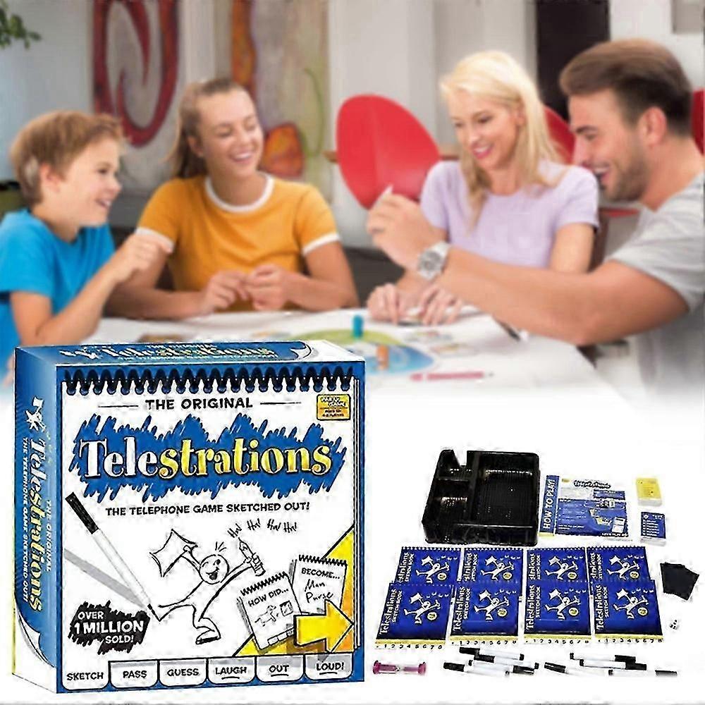 The Telephone Game Sketched Out Easy-to-Learn Party Favorite Game for All Skill Levels for Family Game Night