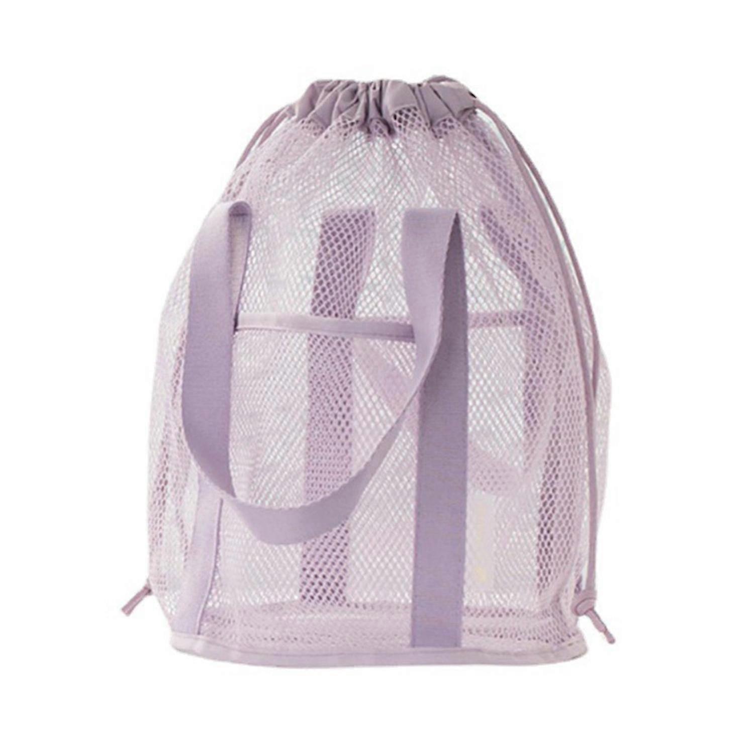 Travel Bag, Mesh Toiletry Organizer with Large Capacity, Foldable Lightweight Handheld Design for Dry Essentials Travel